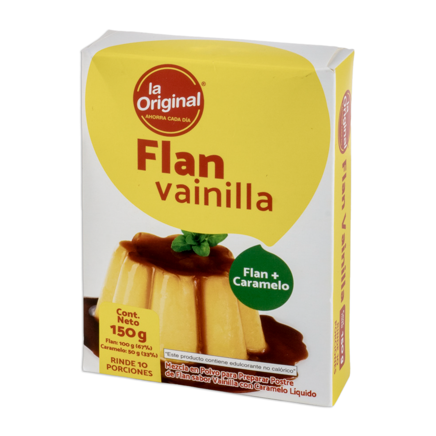 Flan Vainilla Y Caramelo LA ORIGINAL Caja