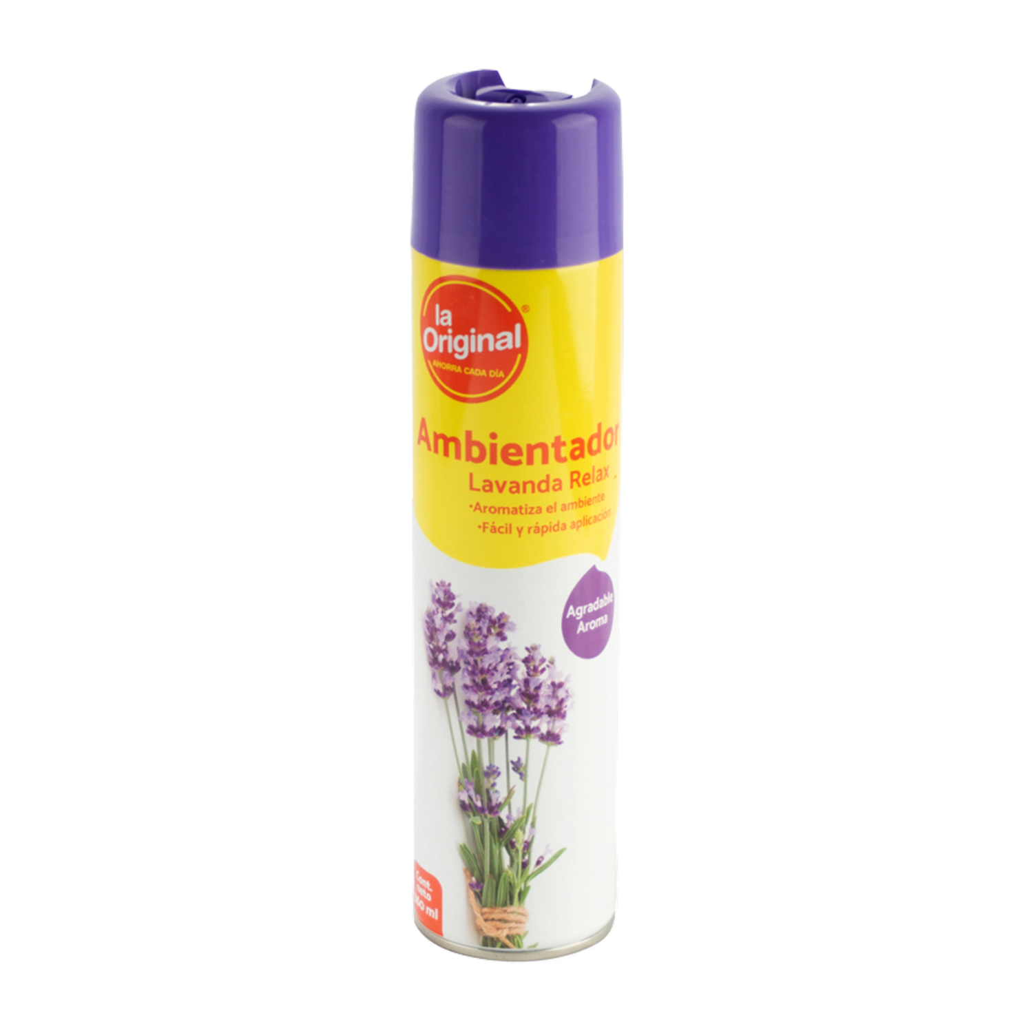 Aromatizante Ambiental Aroma A Lavanda LA ORIGINAL De 360 Ml
