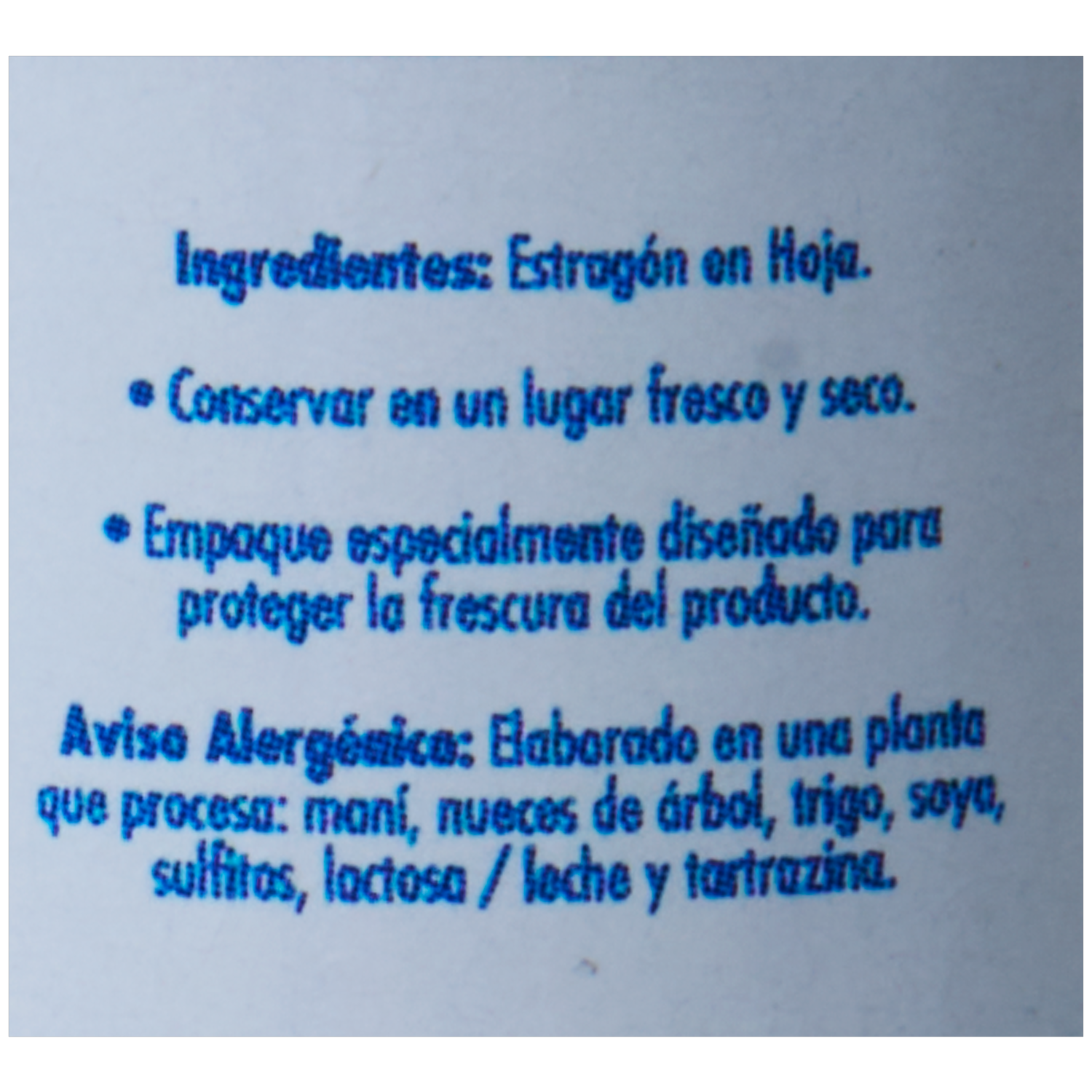 Estragón En Hoja SUPERMAXI 10 G