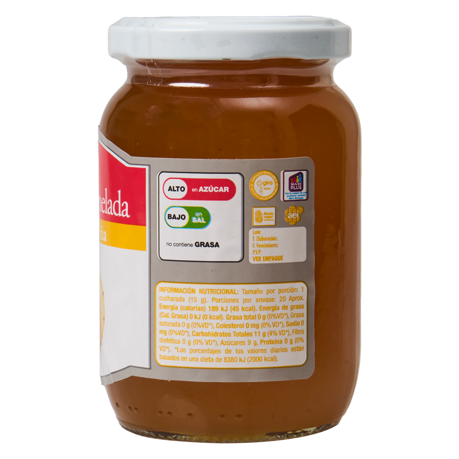 Mermelada De Piña SUPERMAXI 300 G