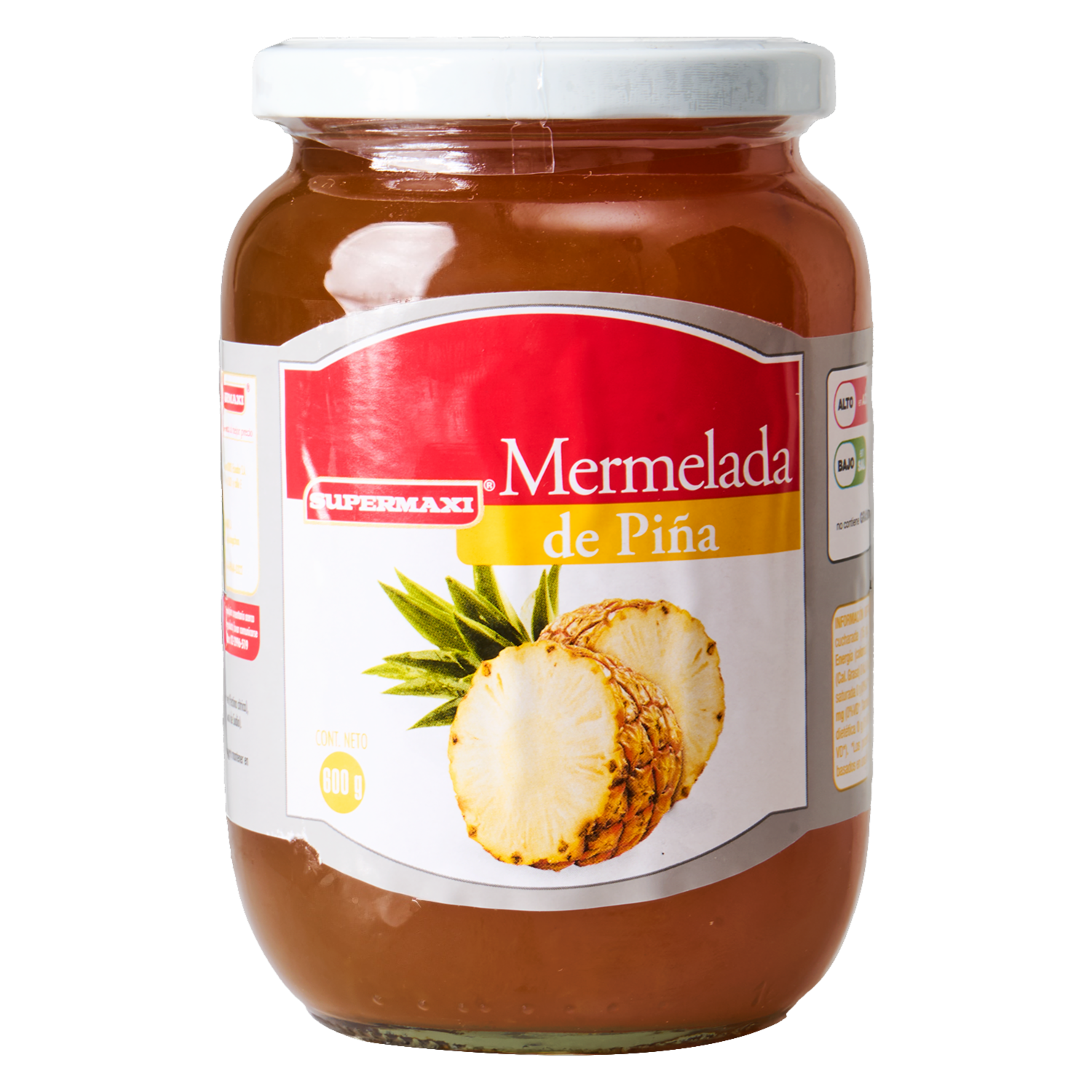 Mermelada De Piña SUPERMAXI 600 G