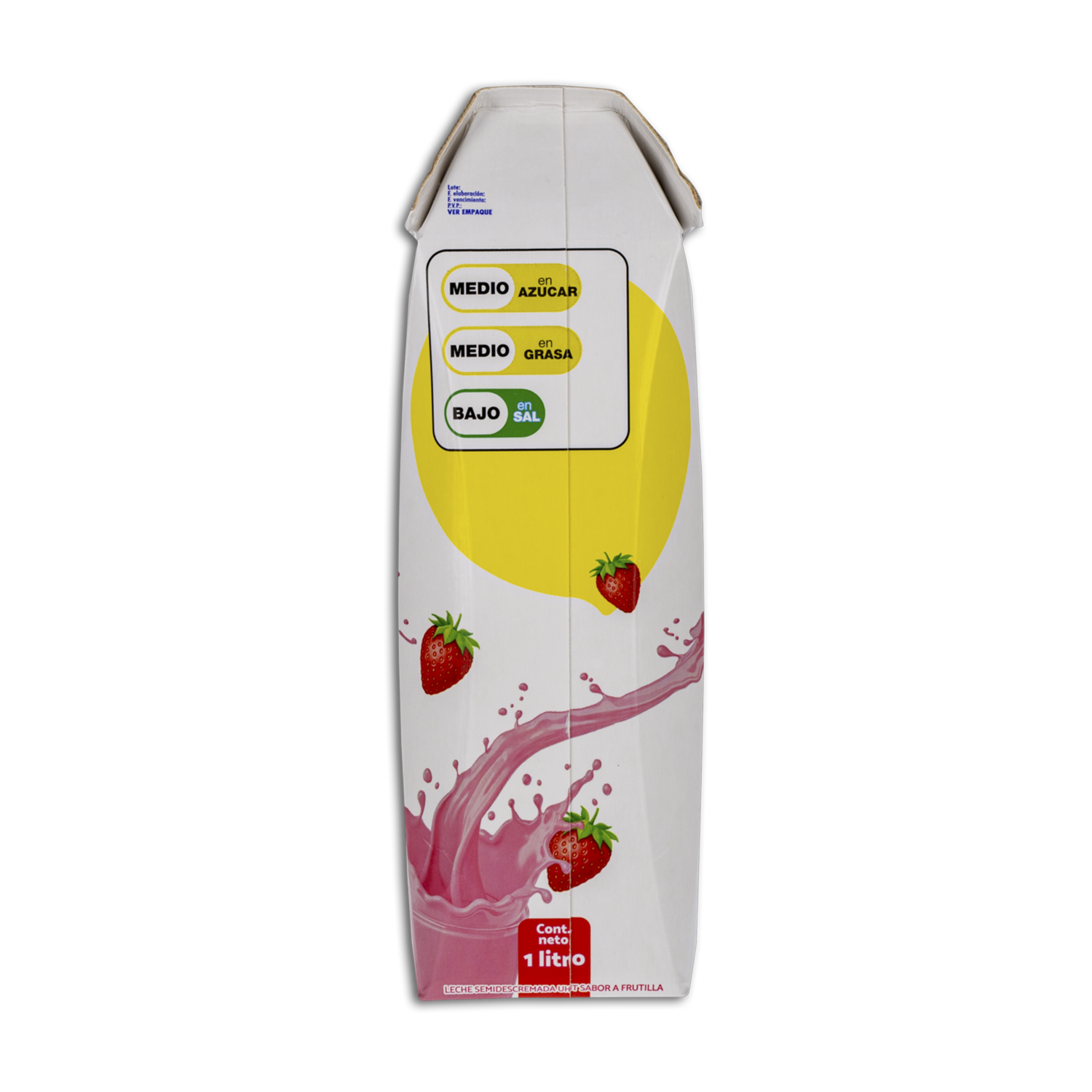 Leche Saborizada De Fresa LA ORIGINAL 1 L