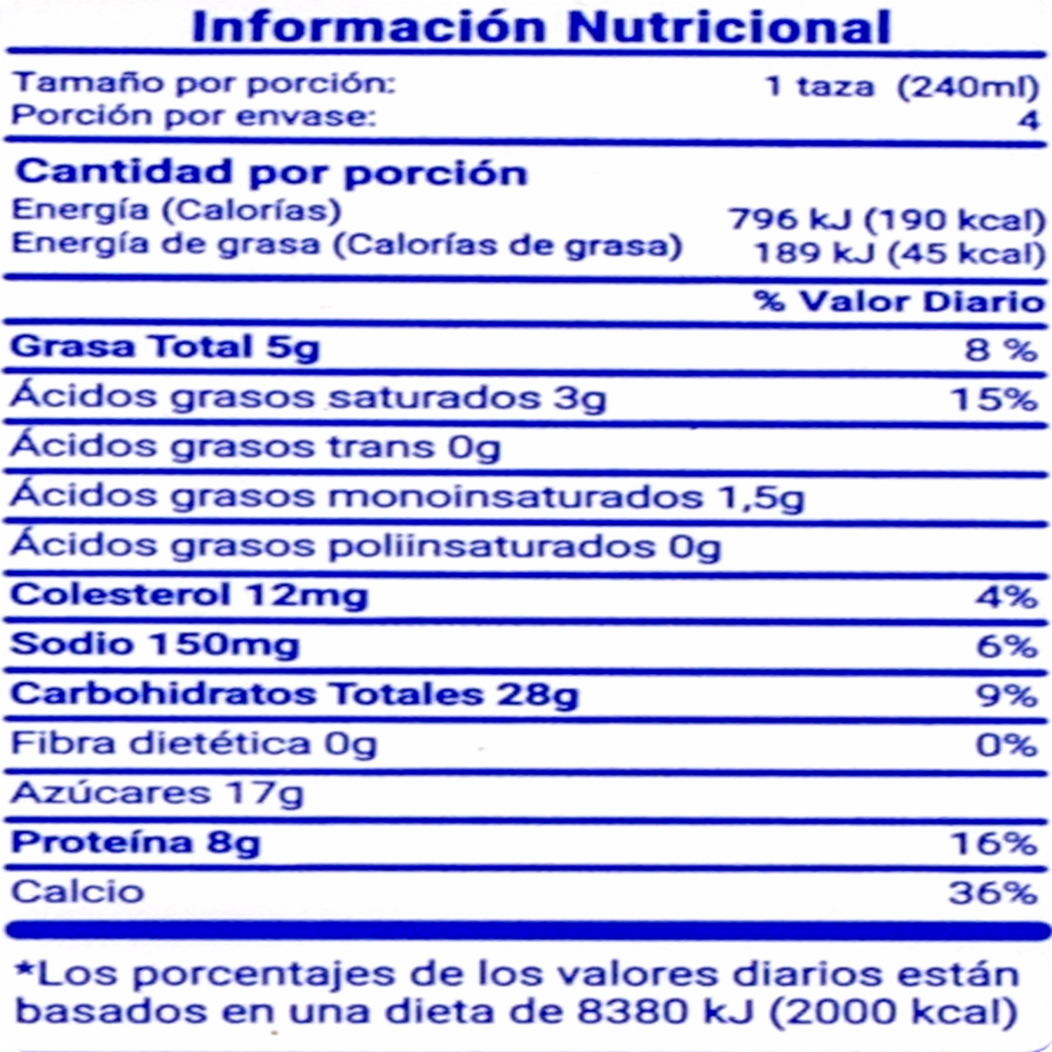 Leche Saborizada De Chocolate LA ORIGINAL 1 L