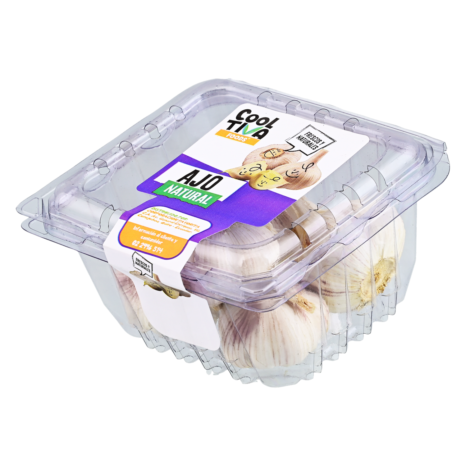 Ajo Natural COOLTIVA 200 G