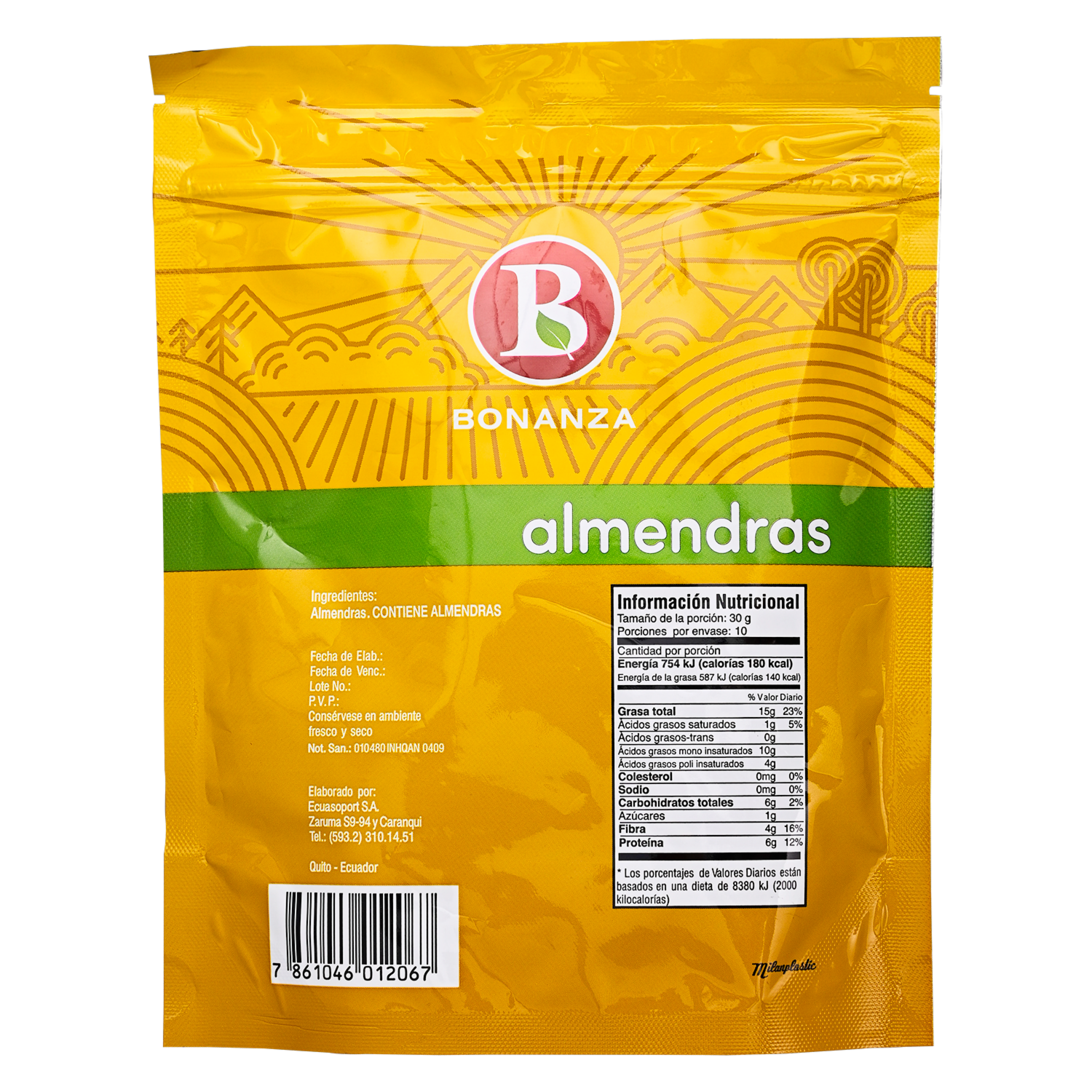 Almendras Peladas BONANZA Funda