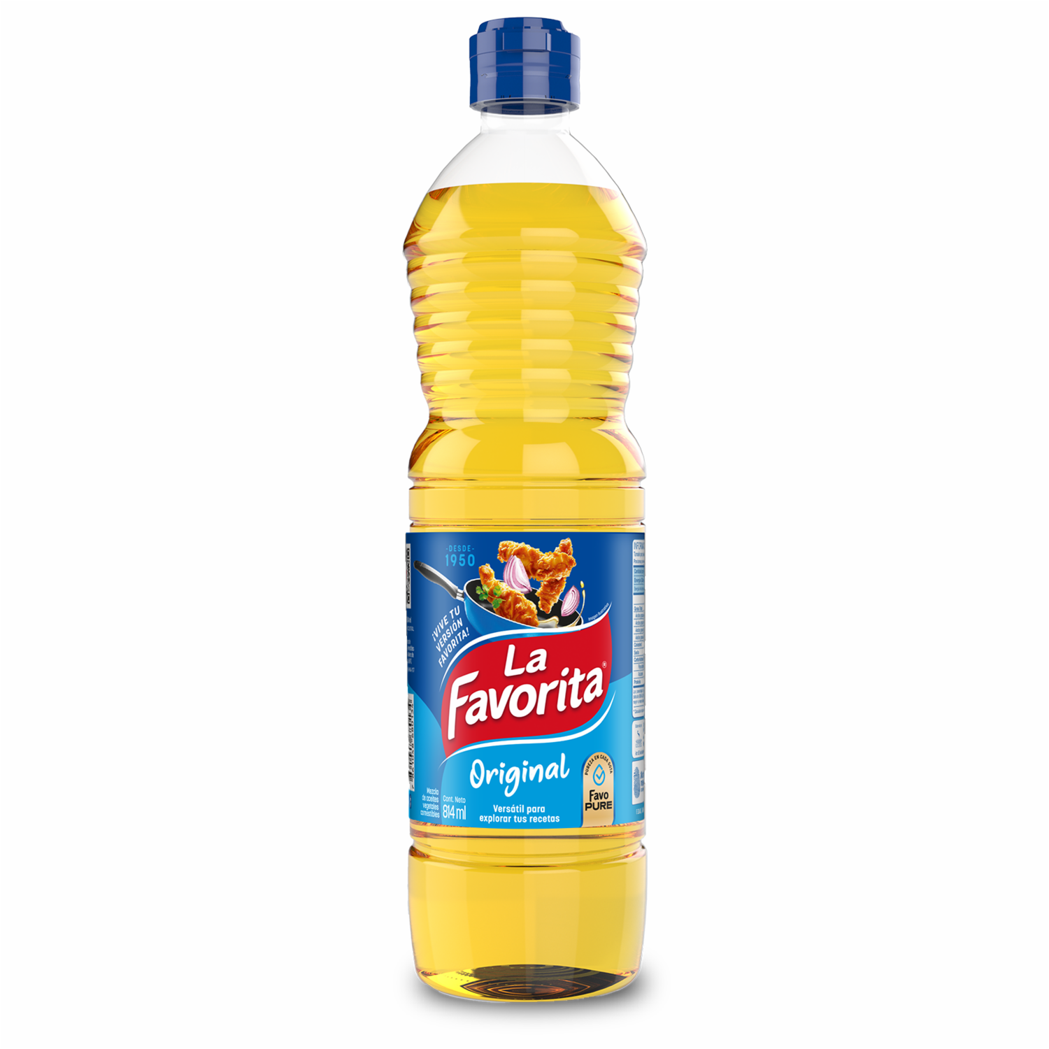 Aceite Comestible Vegetal LA FAVORITA 814 Ml