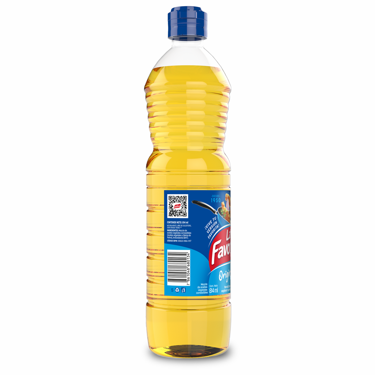 Aceite Comestible Vegetal LA FAVORITA 814 Ml