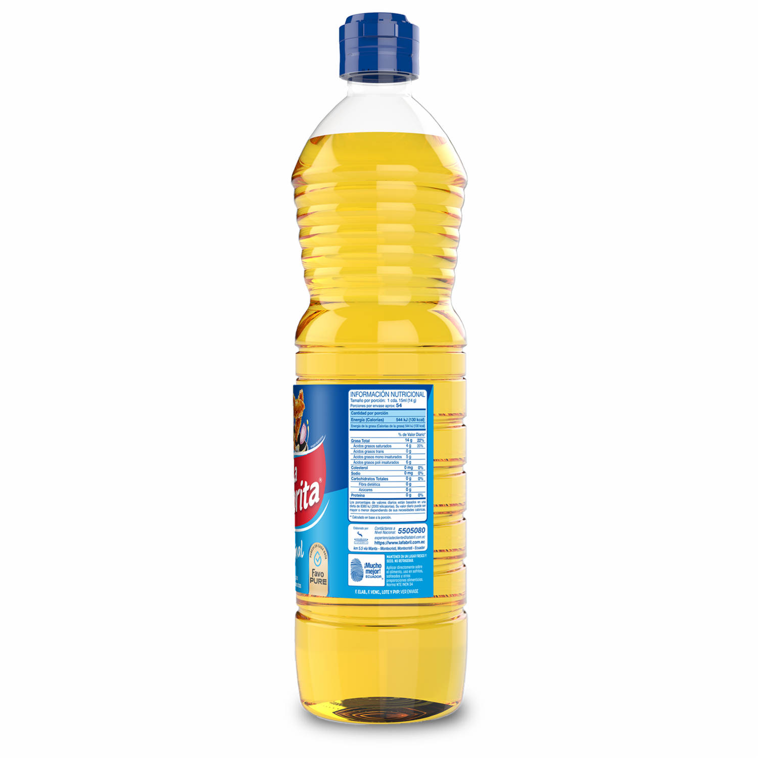 Aceite Comestible Vegetal LA FAVORITA 814 Ml