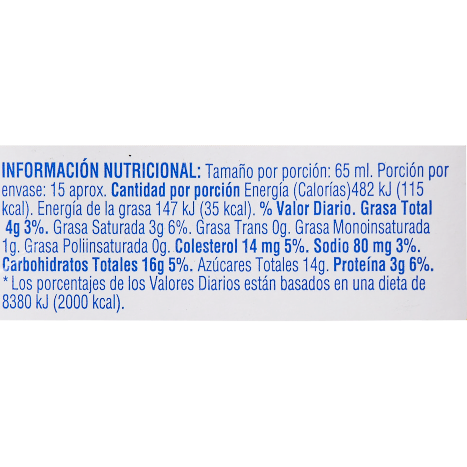 Tres Leches Premezcla NUTRI 1 Litro