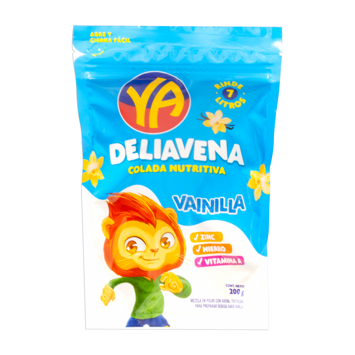 Deliavena En Polvo Sabor A Vainilla YA 200 G
