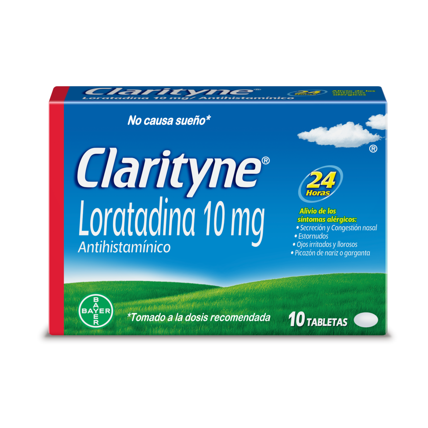 Loratadina En Tabletas CLARITYNE X 10 Uds