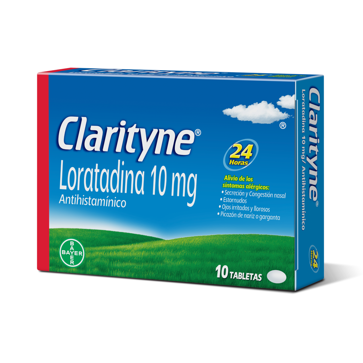 Loratadina En Tabletas CLARITYNE X 10 Uds