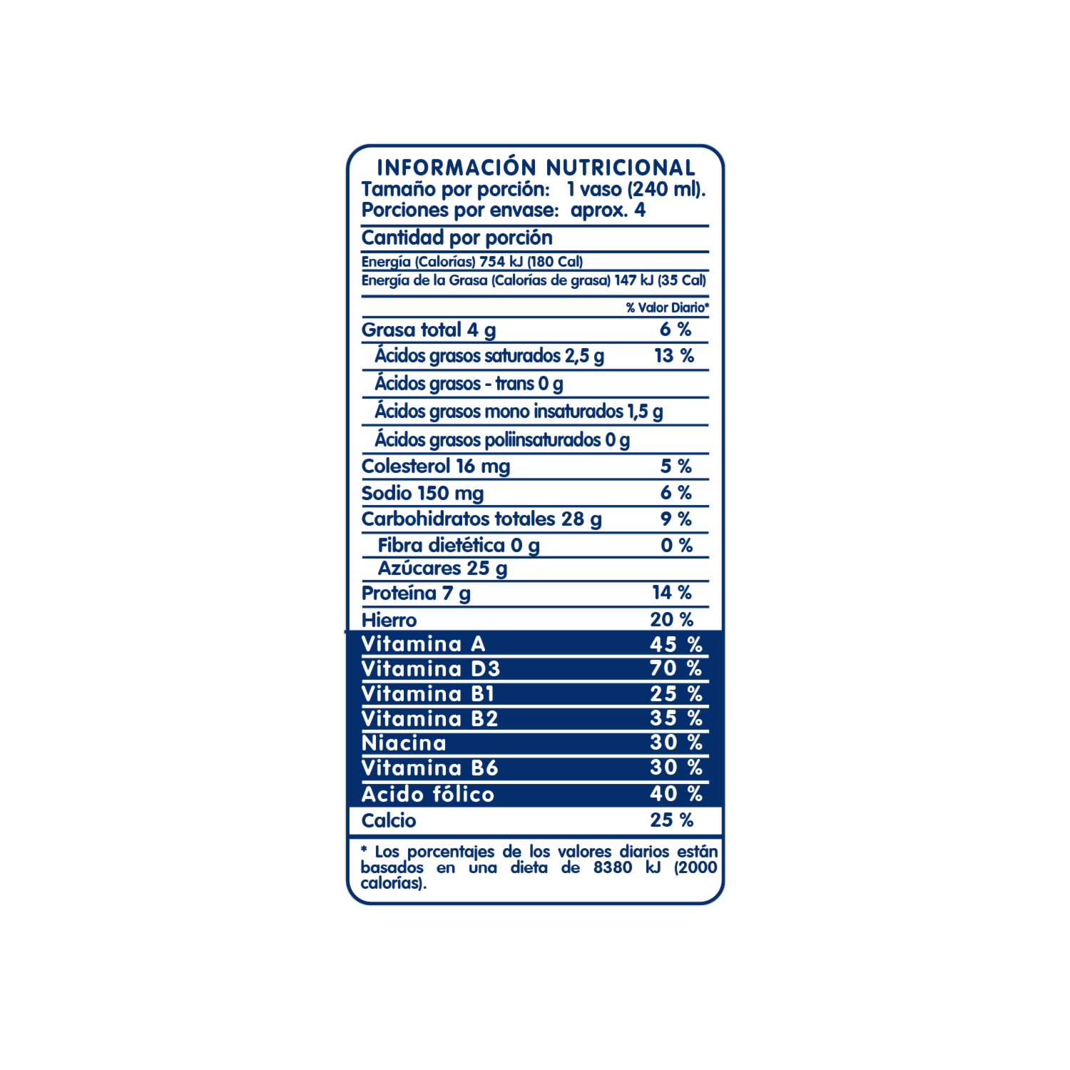 Leche Saborizada Vainilla PARMALAT 900 ML
