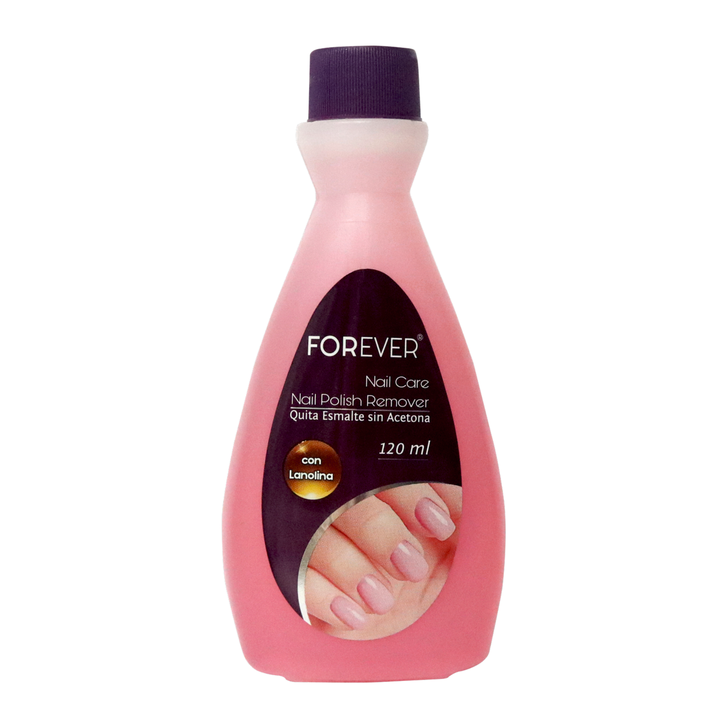 Quita Esmalte Lanolina FOREVER 120 Ml
