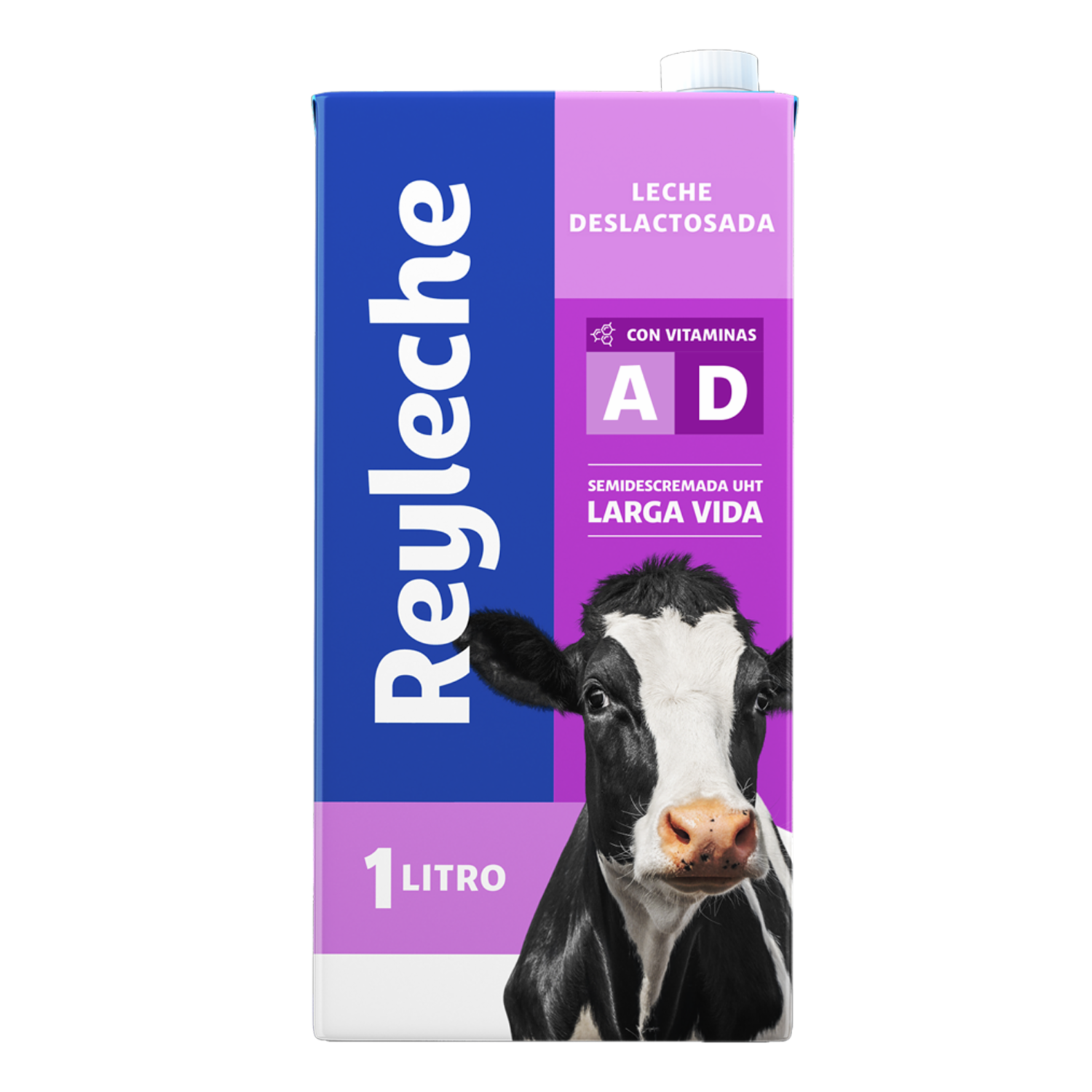 Leche Deslactosada Larga Vida Uht REY LECHE Tetrapack 1 Litro