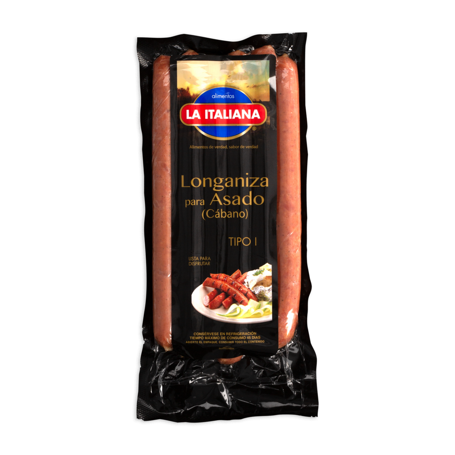 Longaniza Para Asado Cabano LA ITALIANA 320 G