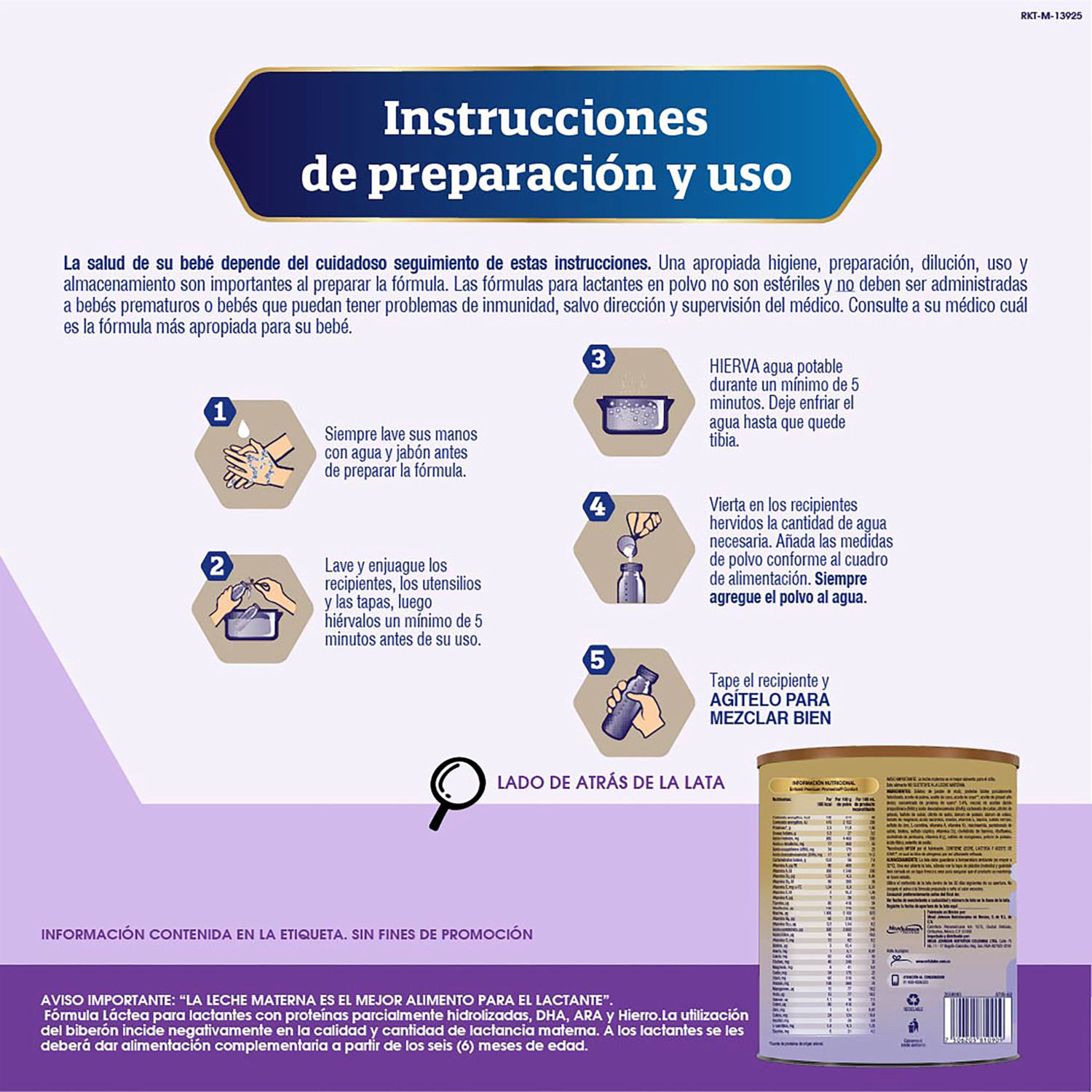 Leche En Fórmula Premium Promental Confort ENFAMIL 375 G