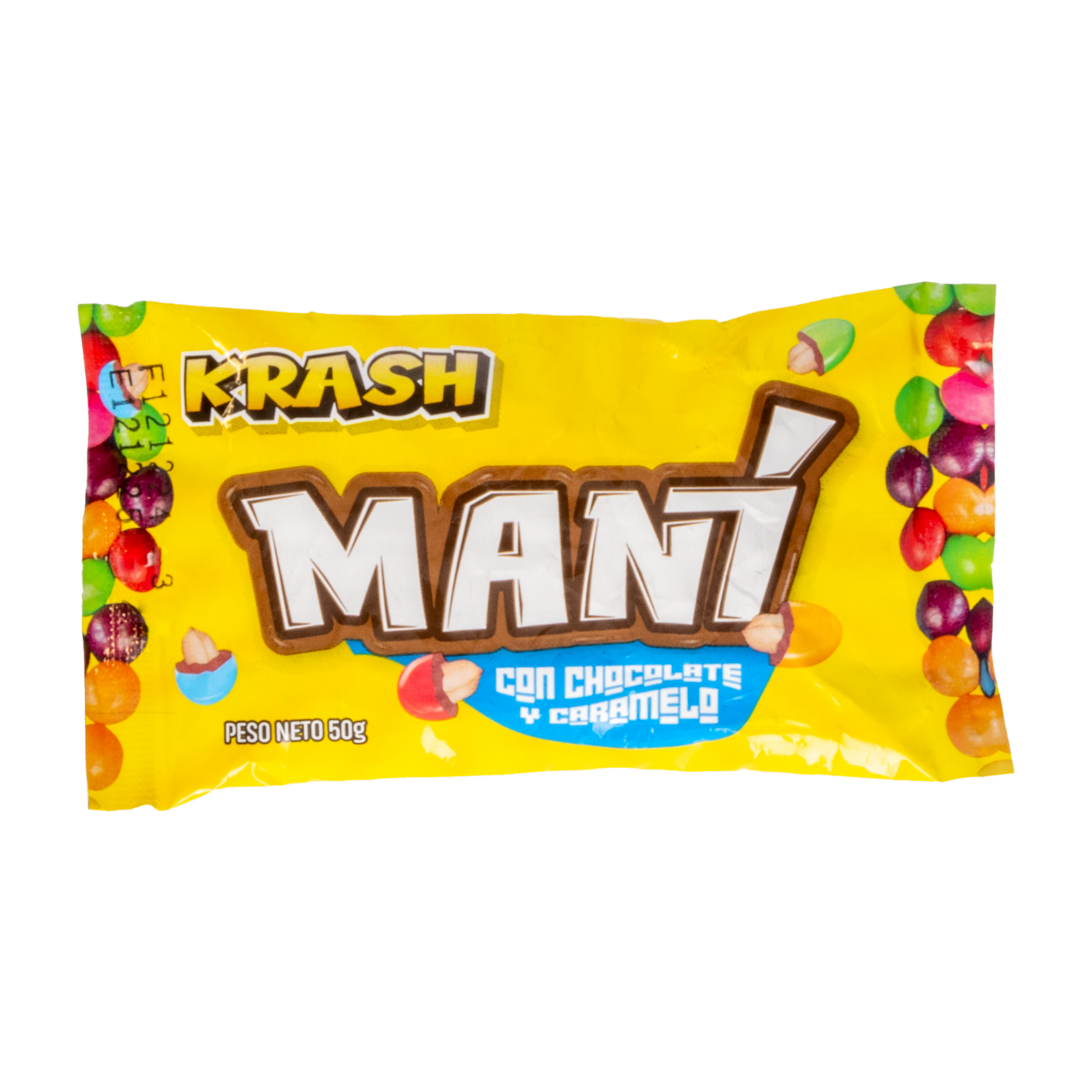 Chocolate En Barra Mini Colores KRASH 50 G