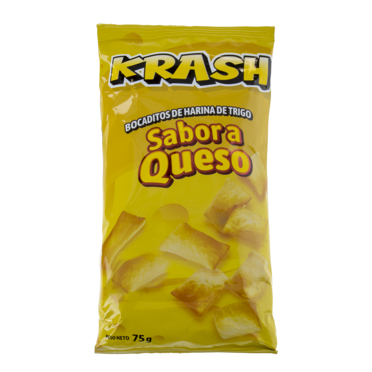 Bocaditos De Harina De Trigo Sabor A Queso KRASH 75 G