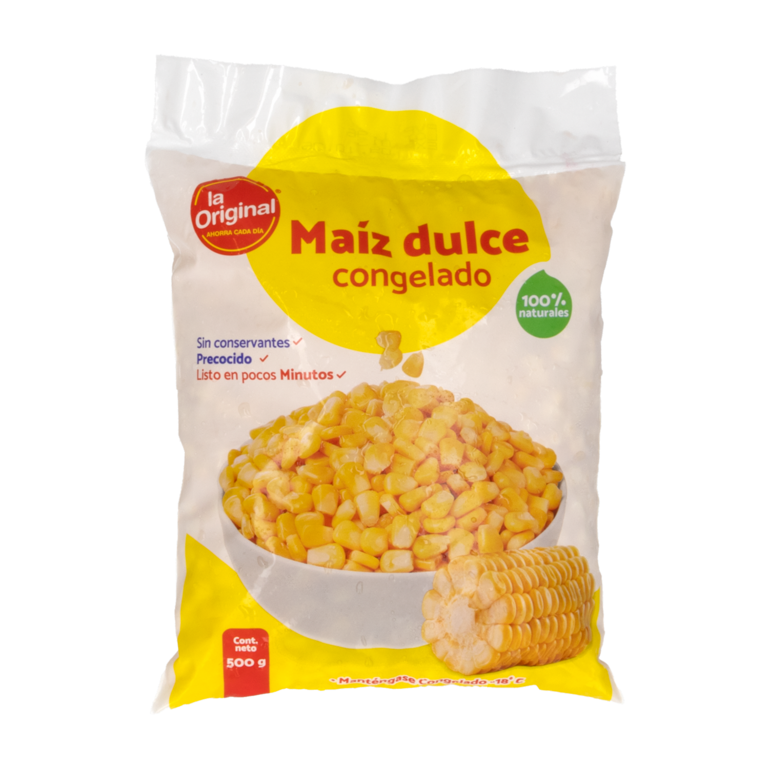 Maíz Dulce Congelados LA ORIGINAL 500 G