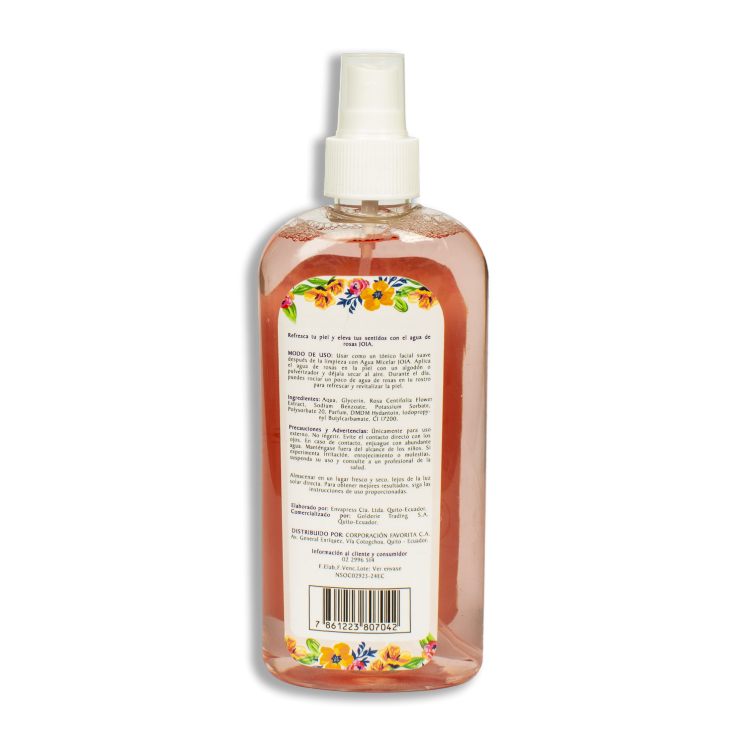 Agua De Rosas Facial JOIA 250 Ml