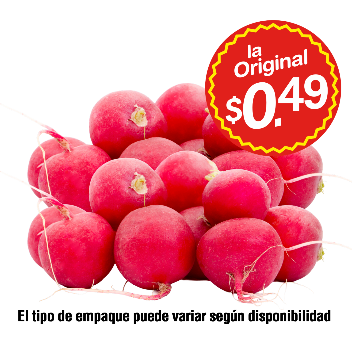 Rábano Fresco LA ORIGINAL 650 G