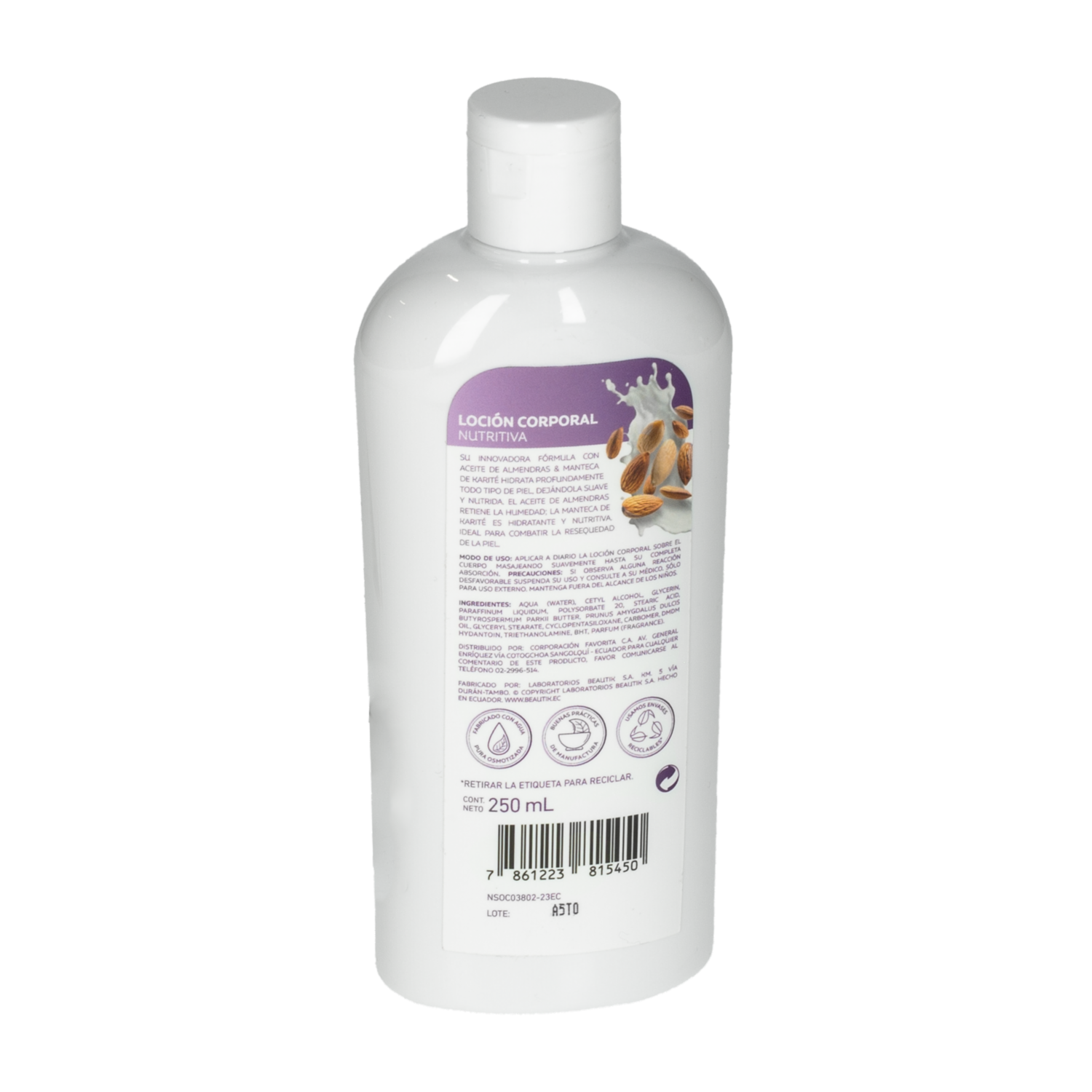 Crema Corporal Hidratación Profunda GAMA 250 Ml