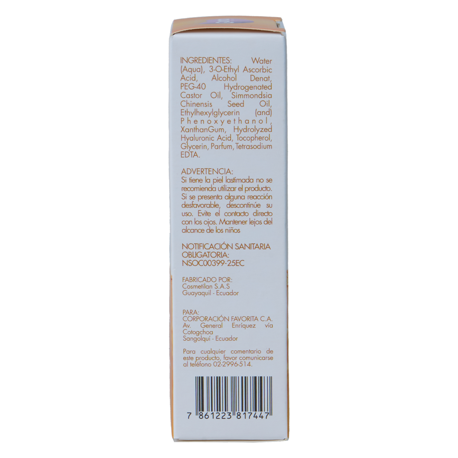 Sérum Facial Antiedad Con Vitamina C Para Día Y Noche GAMA 30 Ml