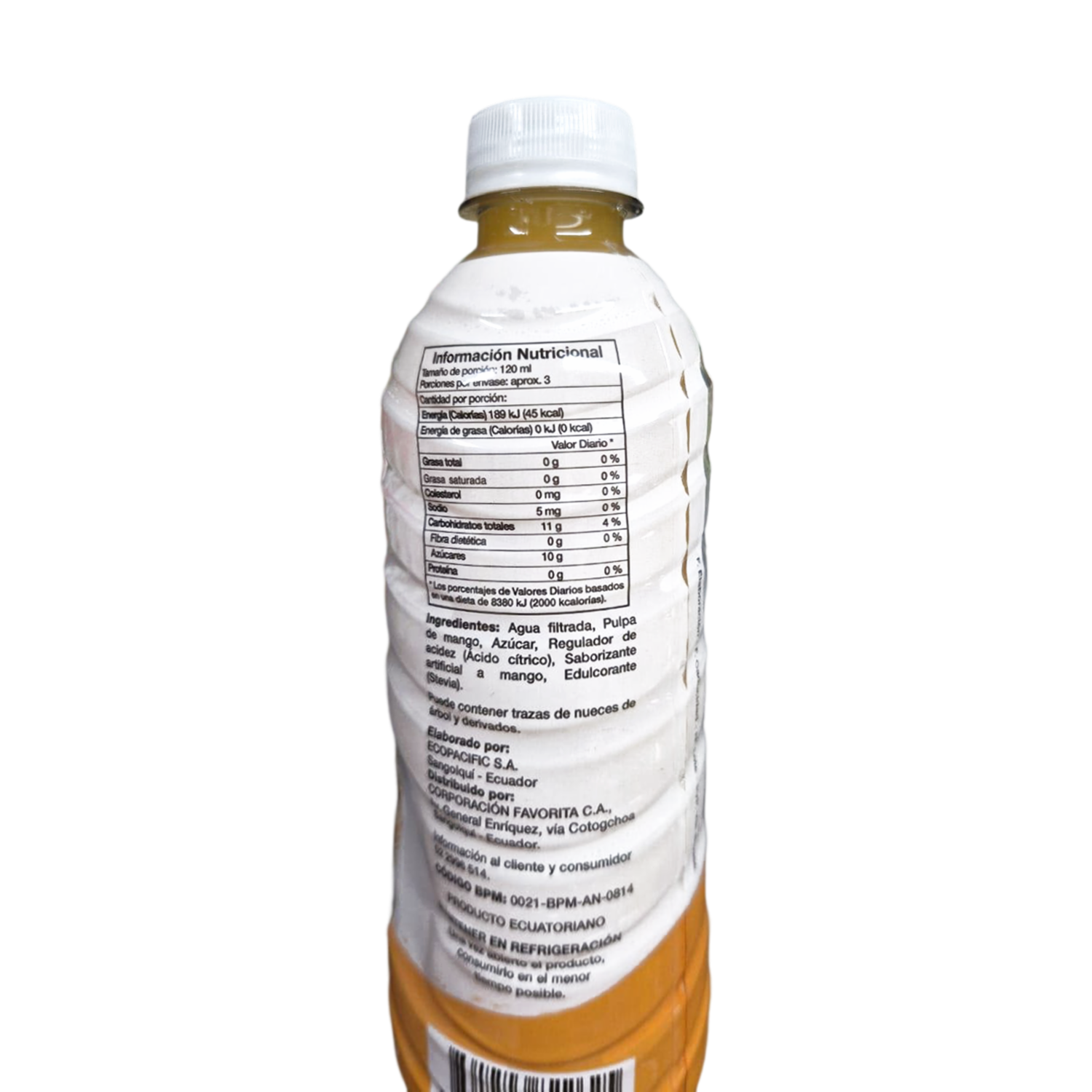 Néctar De Mango En Botella EL ARTESANAL 350 Ml