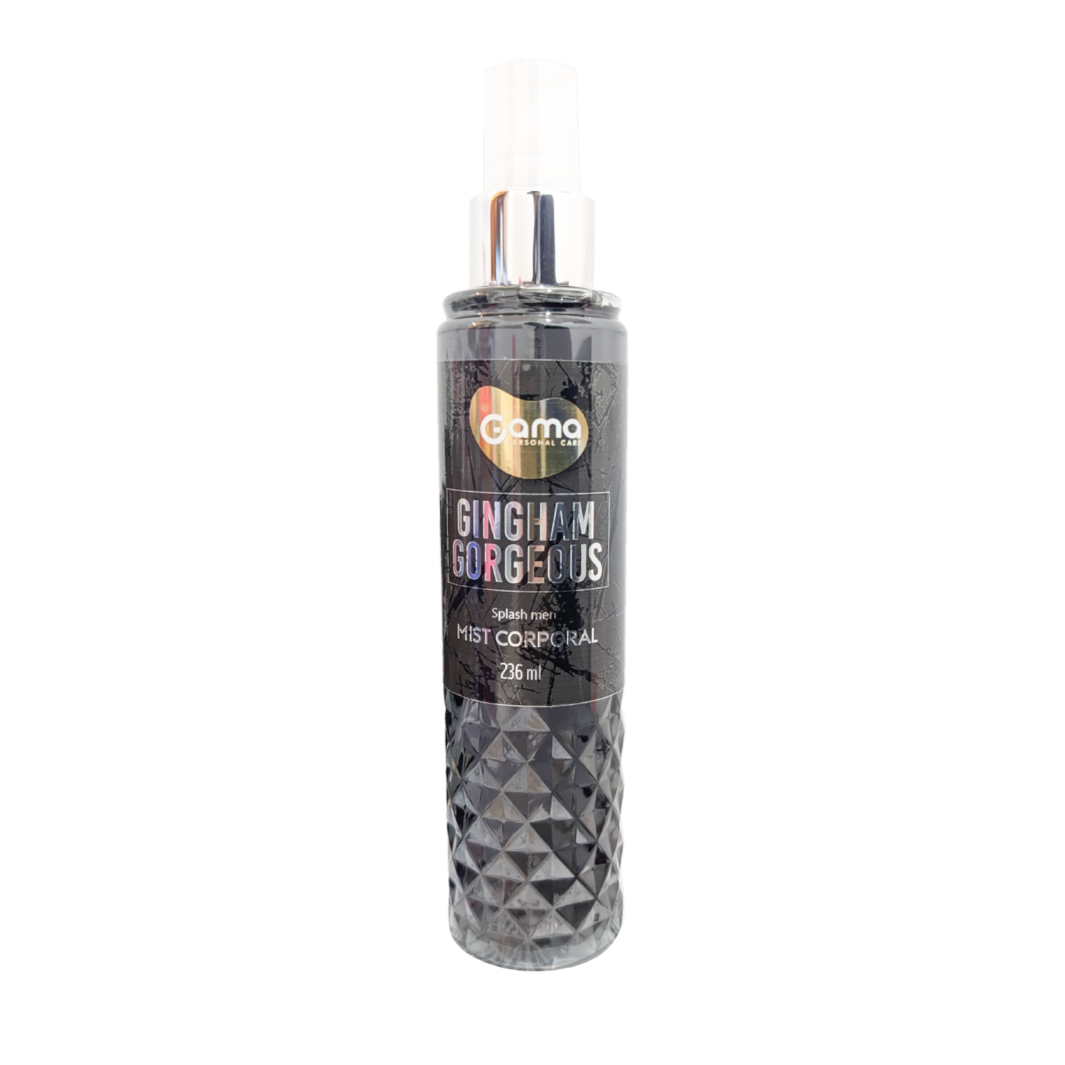 Body Splash Caballero Fragancia Dulce Amaderada Gingham Gorgeus GAMA 236 Ml