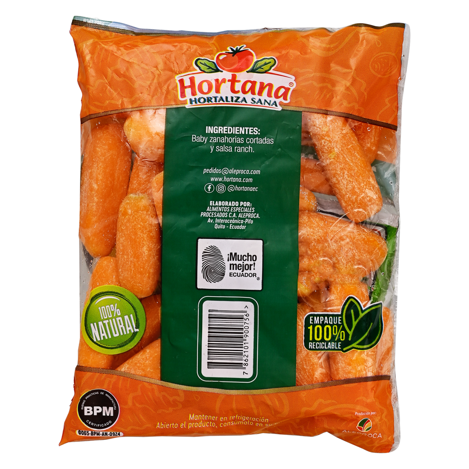Zanahoria Baby HORTANA 400 G