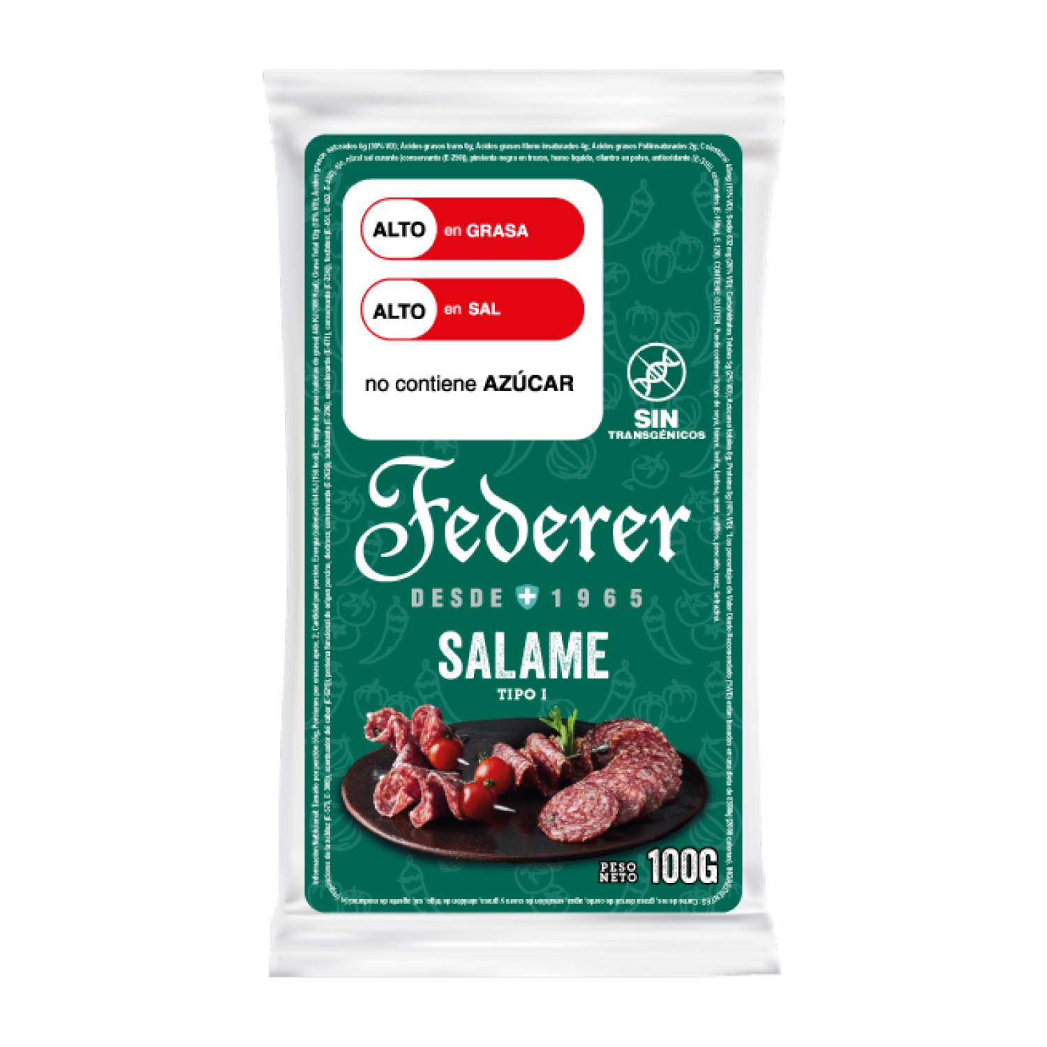 Salame Horneado FEDERER 100 G