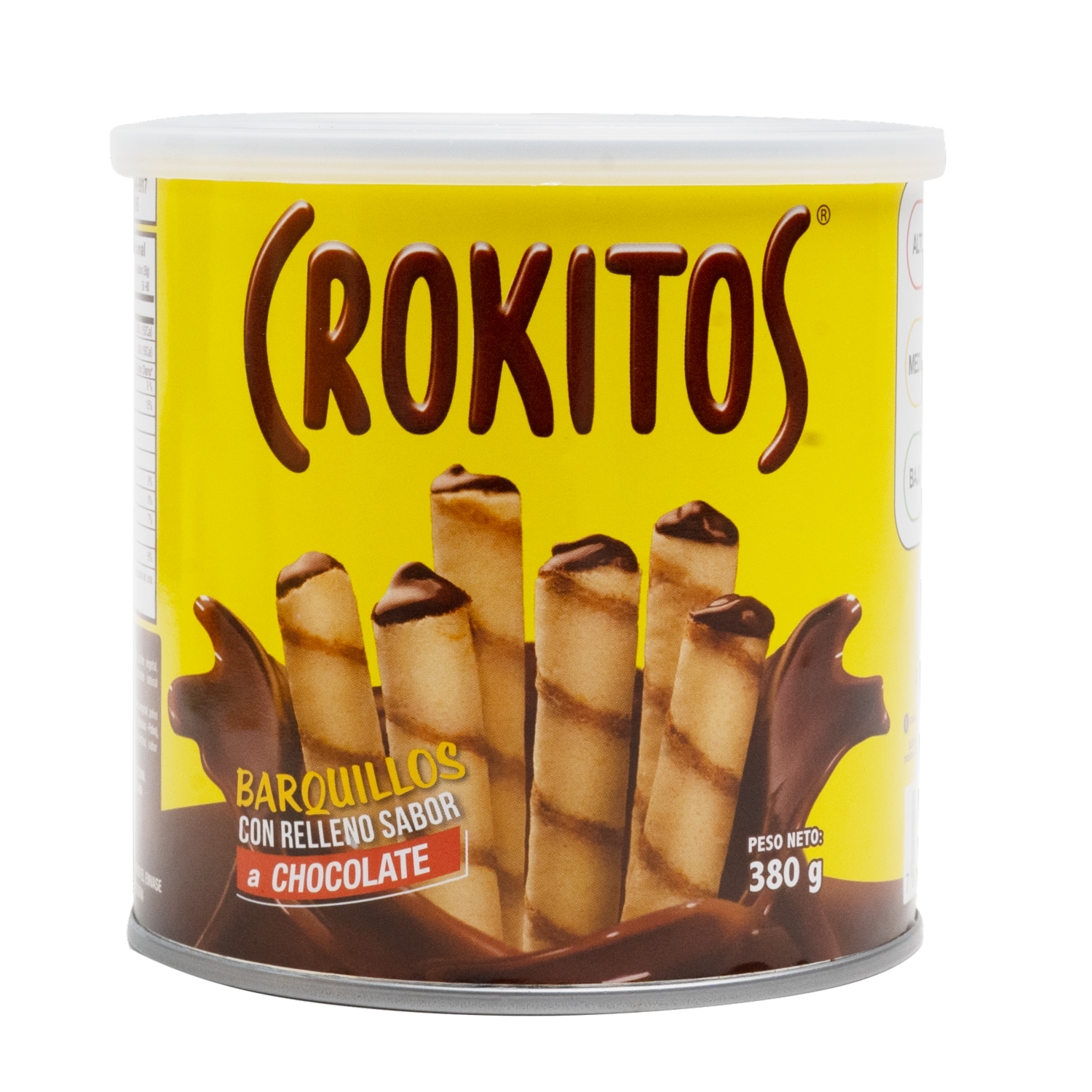Barquillos De Chocolate CROKITOS 380  G