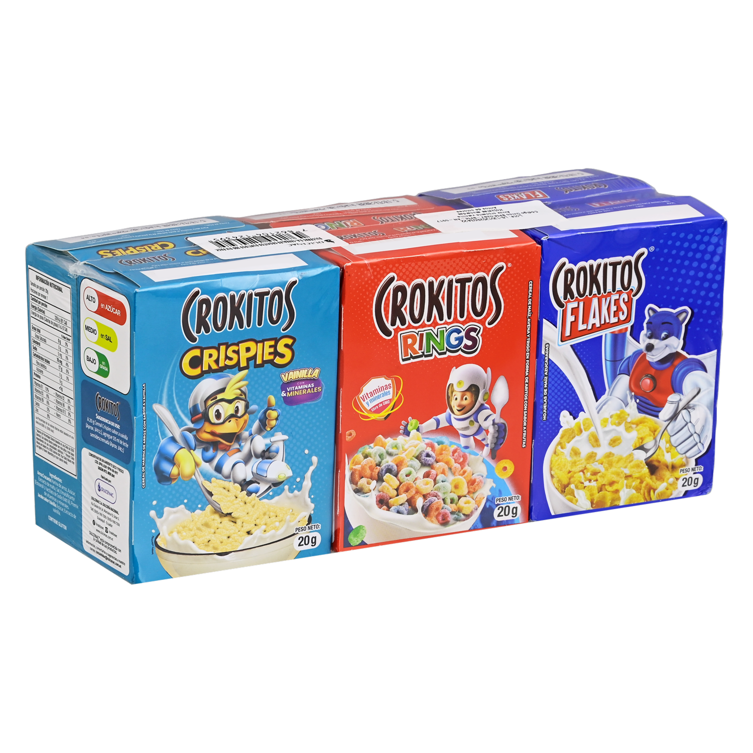 Cereal Sabores Surtidos CROKITOS 120 G