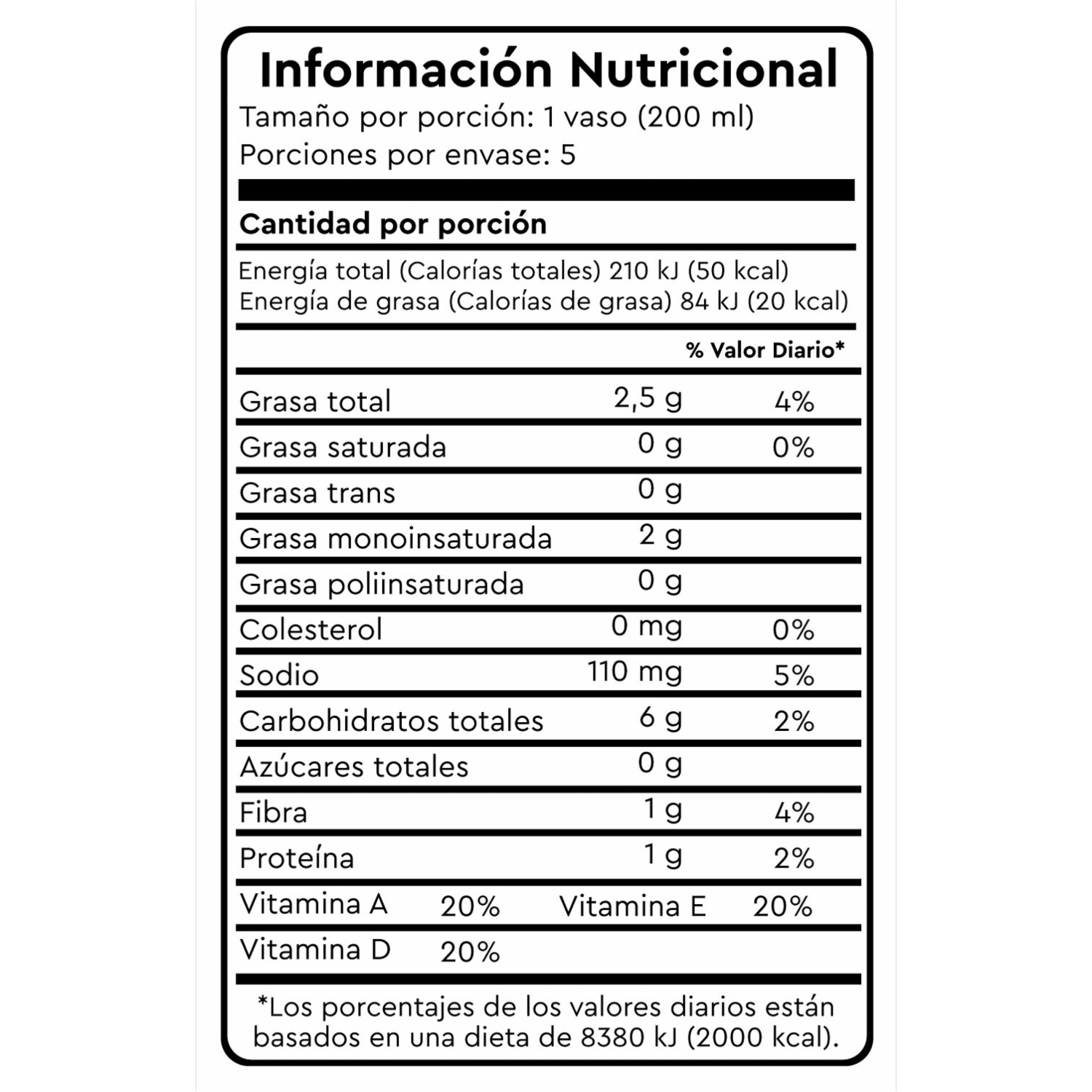 Bebida De Nueces Sin Azucar TRÜ 3 Pack X 1 L