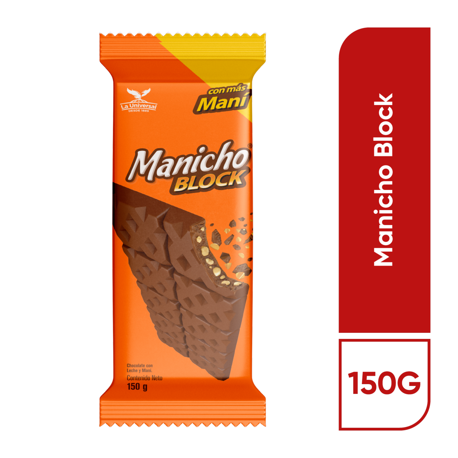 Chocolate Block MANICHO 150 G