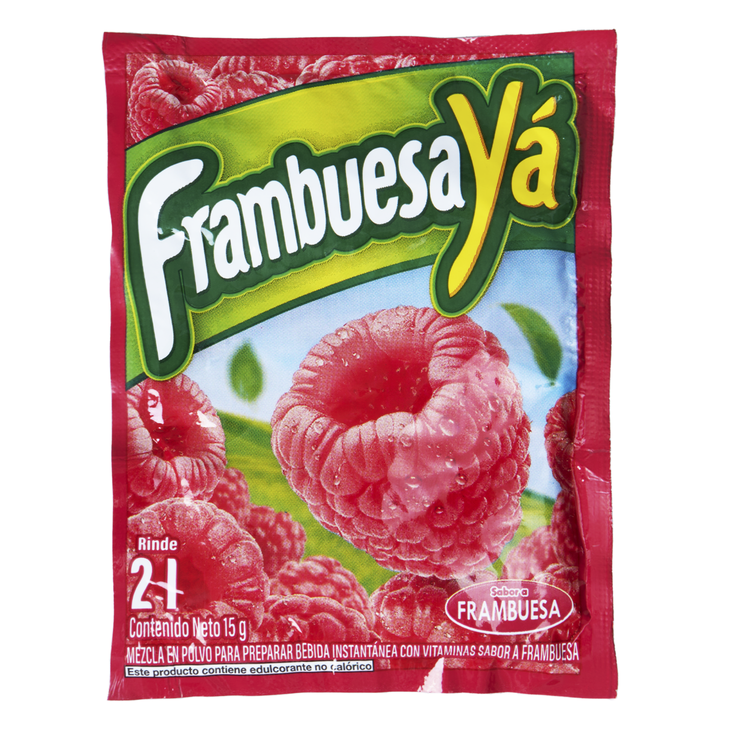 Bebida En Polvo Frambuesa YA 15 G