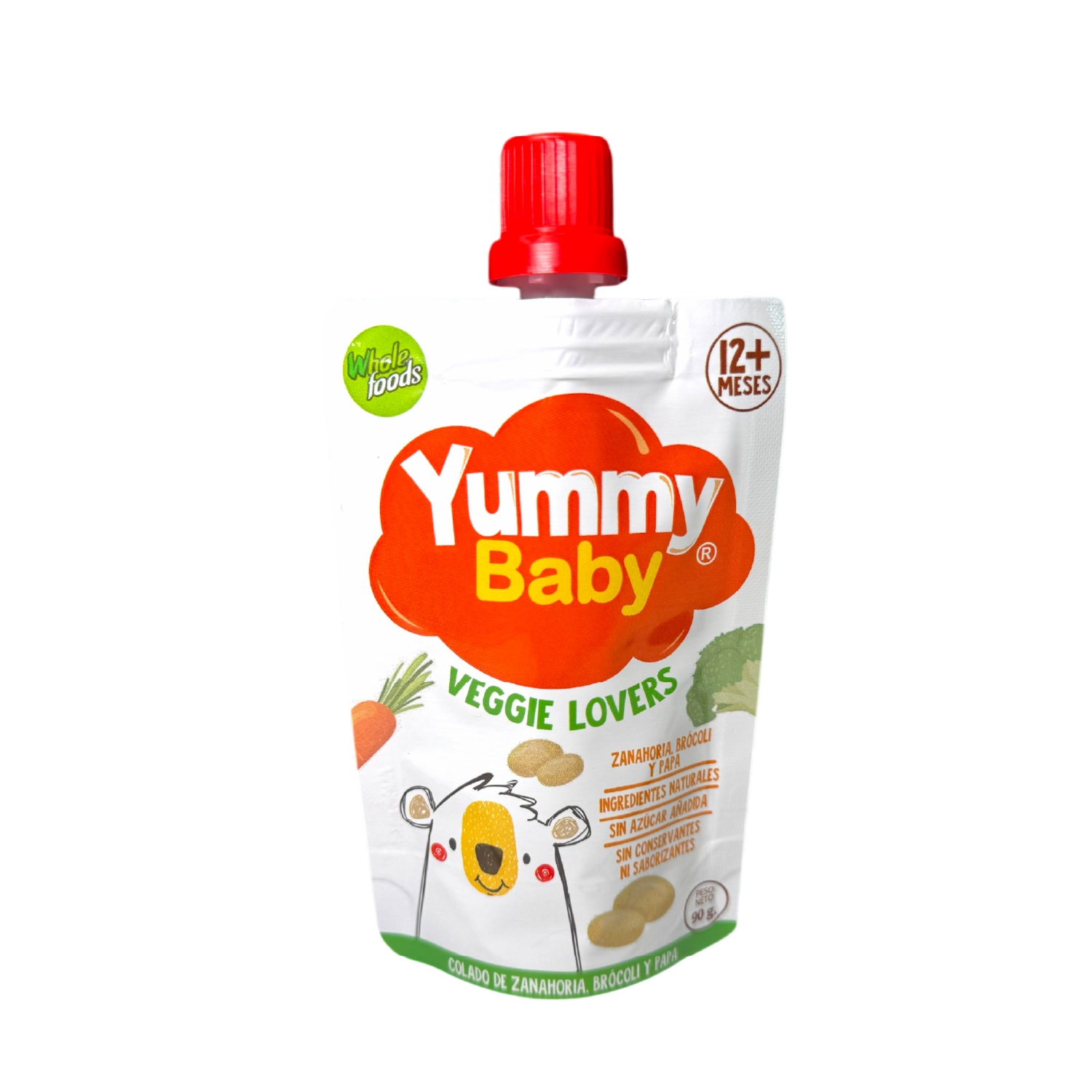 Compota Veggie Lovers YUMMY BABY 90 G