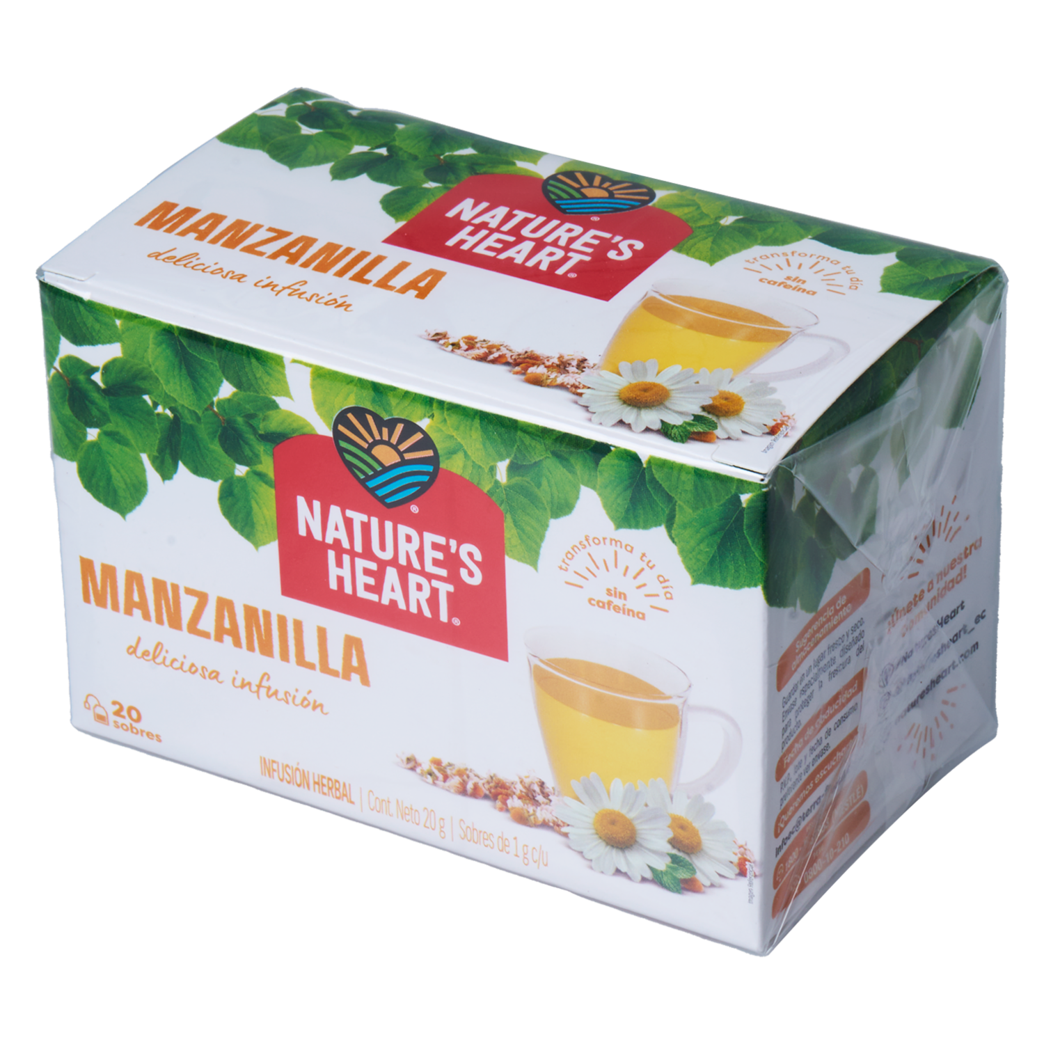 Infusión De Manzanilla NATURE´S HEART 20 X 1 G