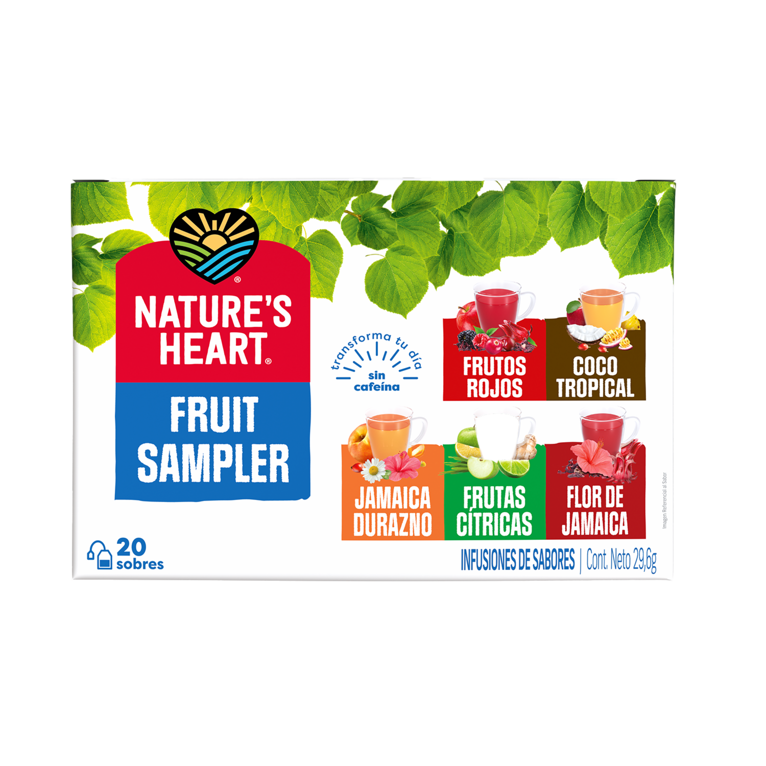 Té Fruit Sampler NATURE’S HEART 29.60 g
