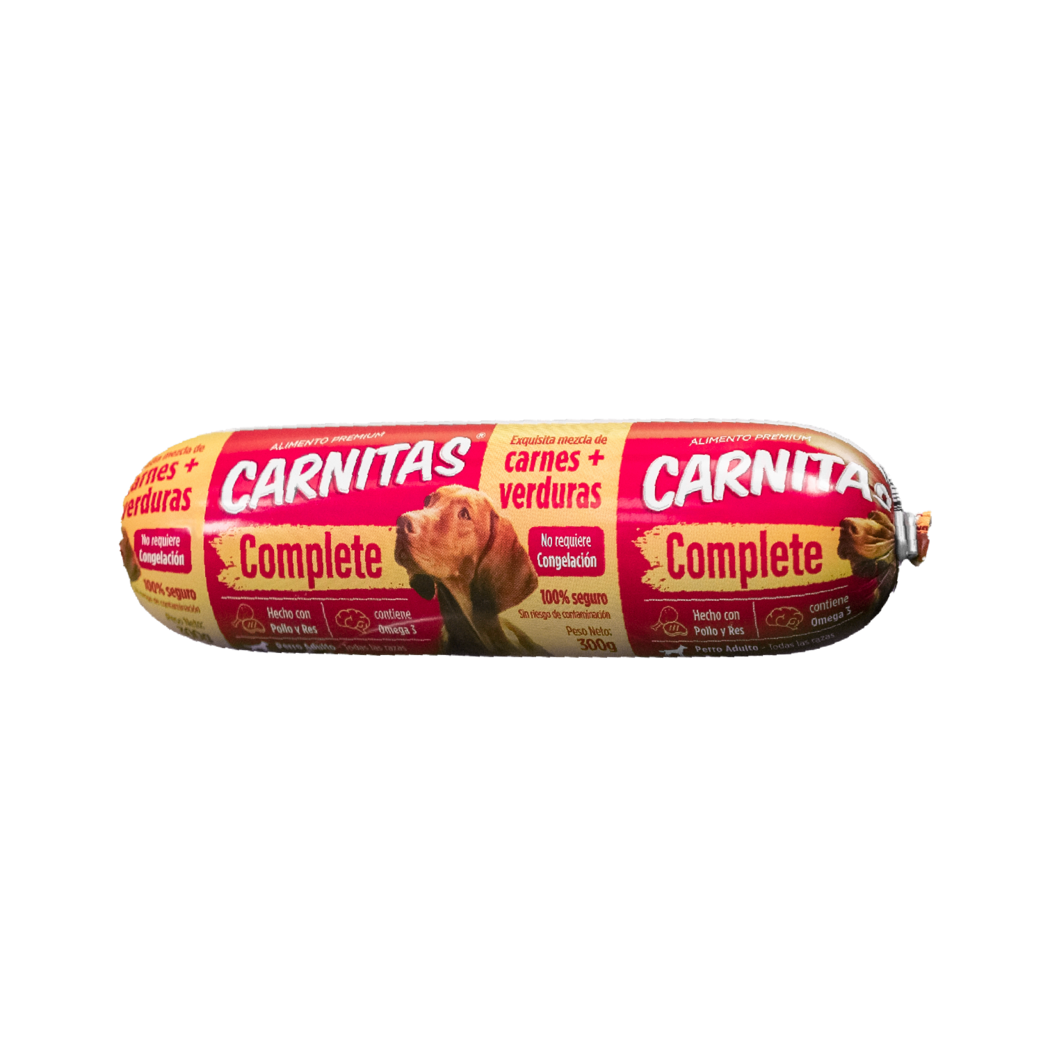 Alimento Húmedo Para Perros Complete De Carne Pollo Y Verduras CARNITAS 300 G
