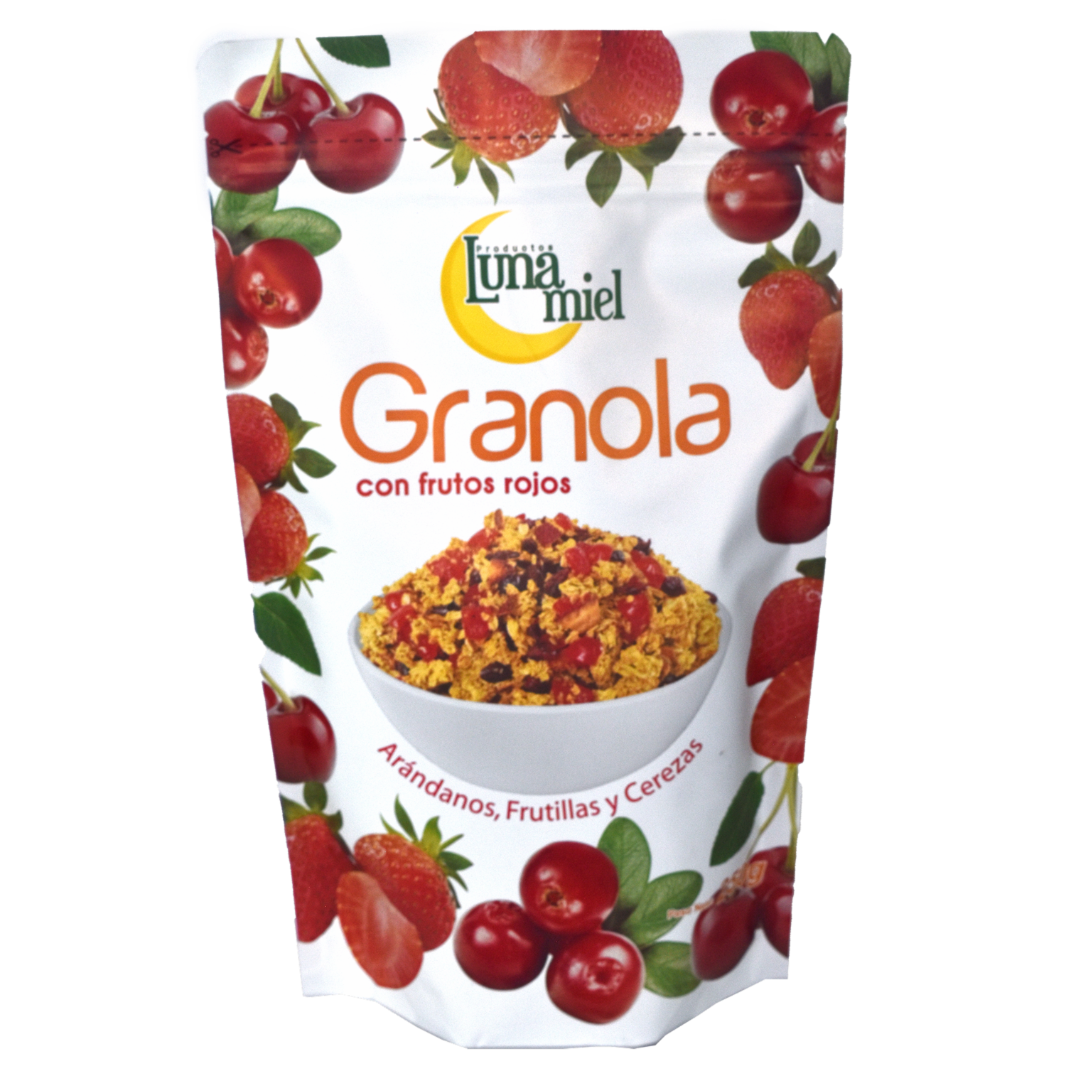 Granola Con Miel Y Frutos Rojos LUNA MIEL 250 G