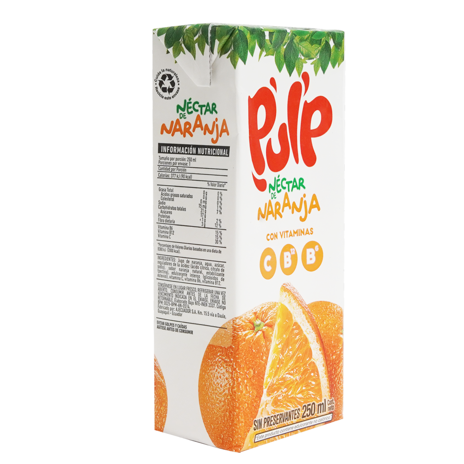 Néctar De Naranja PULP 250 Ml