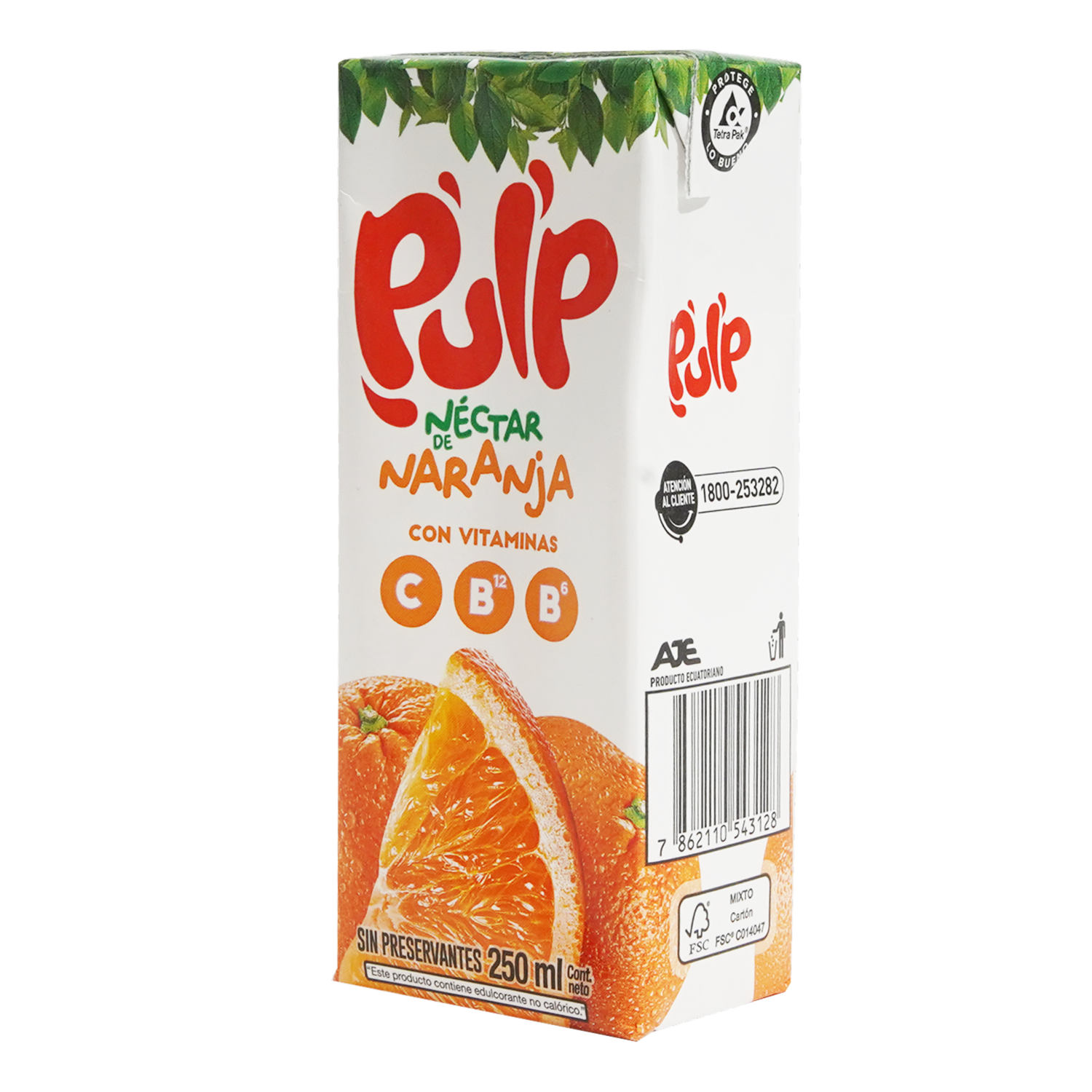 Néctar De Naranja PULP 250 Ml