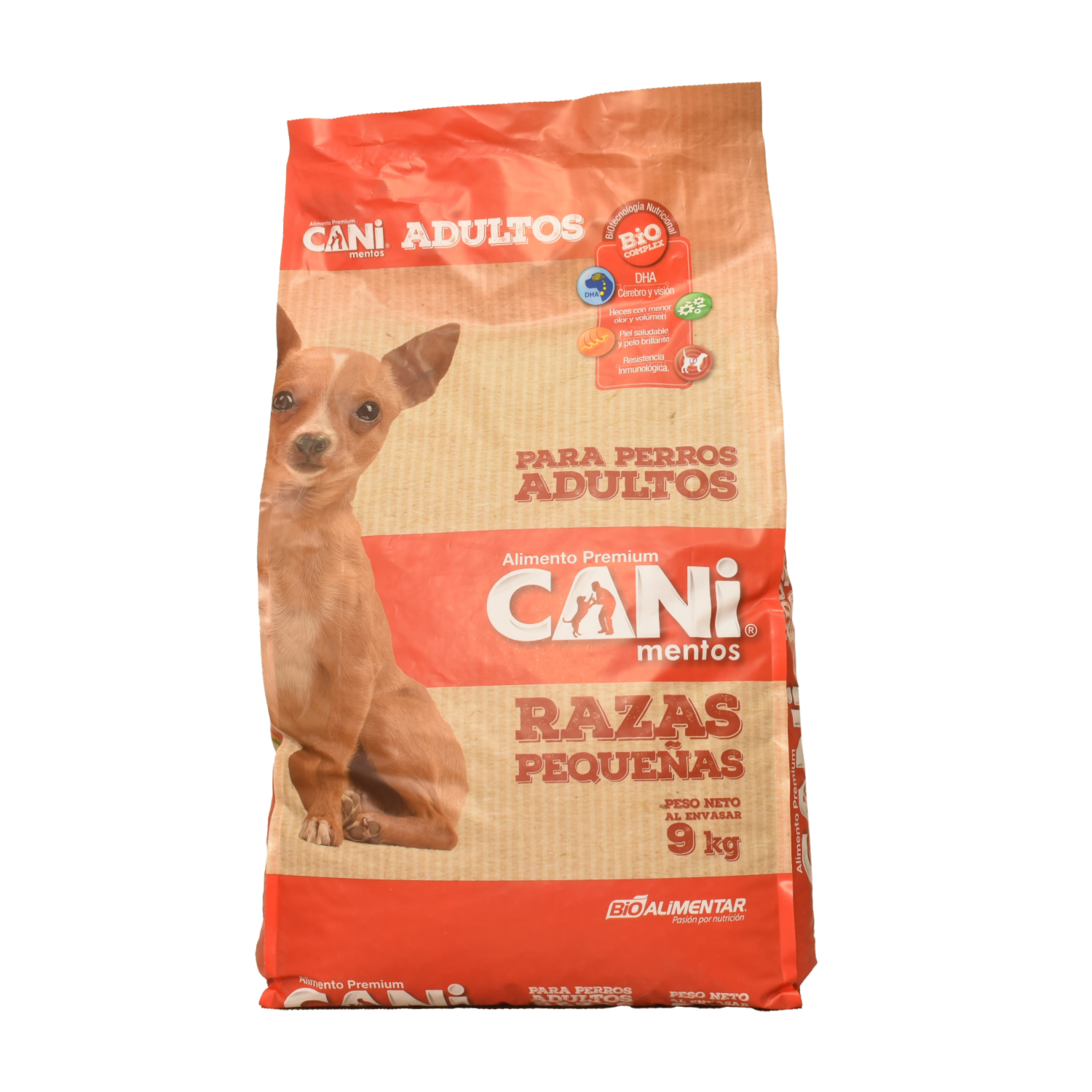 Alimento Para Perros Adultos De Razas Pequeñas CANIMENTOS 9 Kg
