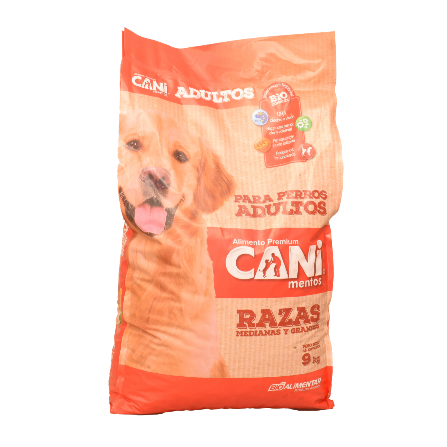 Alimento Para Perros Adultos De Razas Medianas Y Grandes CANIMENTOS 9 Kg