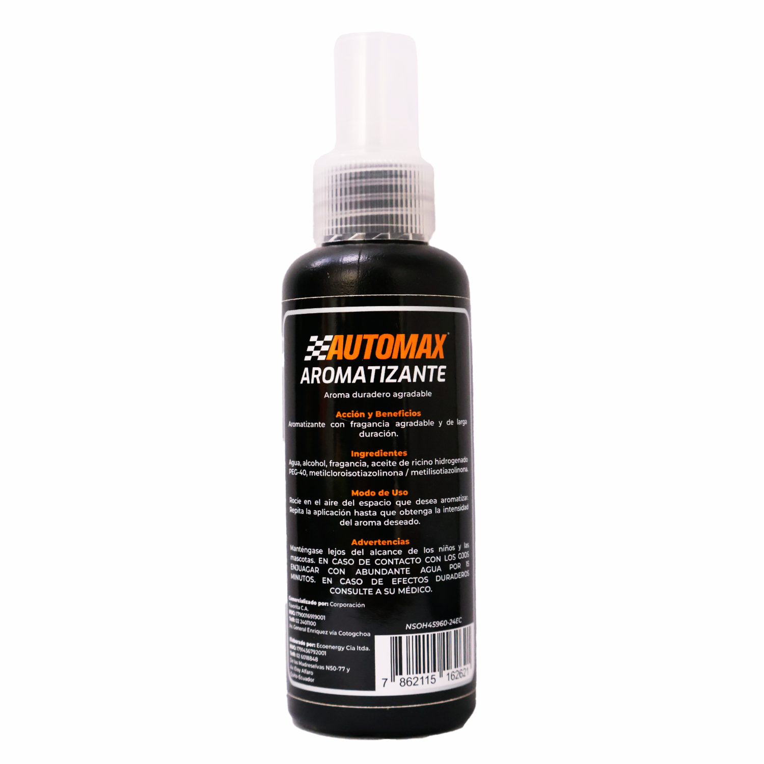Ambiental De Auto Aromatizante Carro Nuevo AUTOMAX 120 Ml