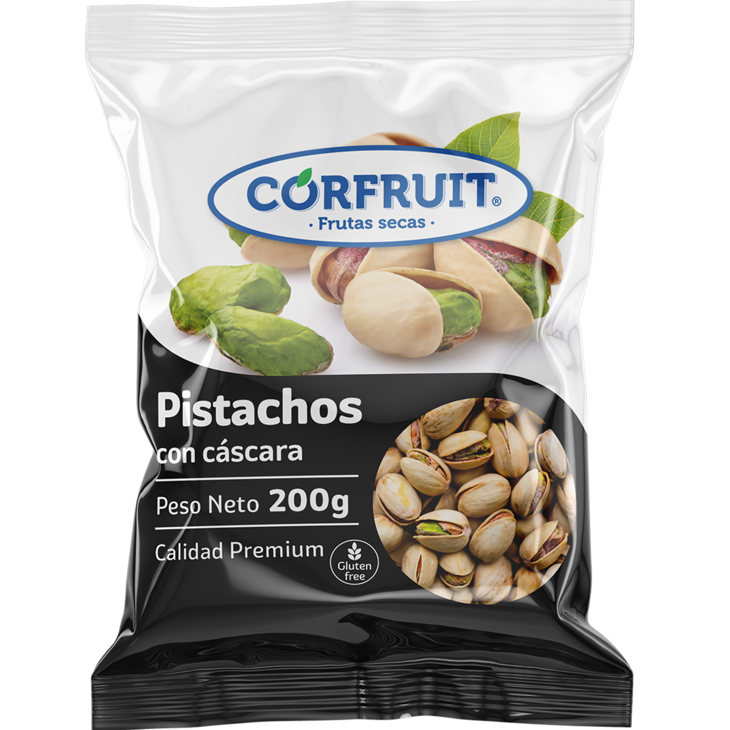 Pistachos Con Cascara Calidad Premium CORFRUIT 200 G