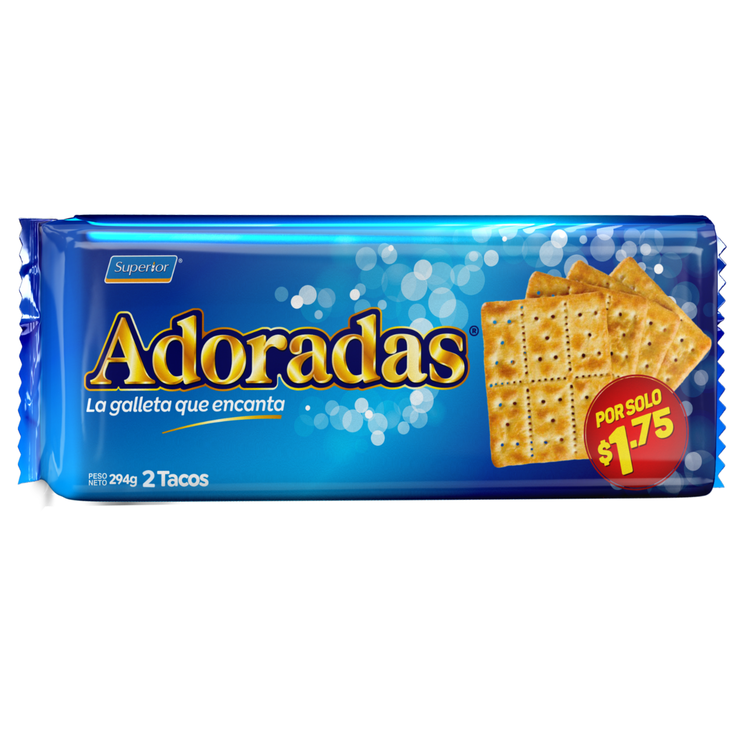 Galletas De Sal Crocantes ADORADAS 294 G