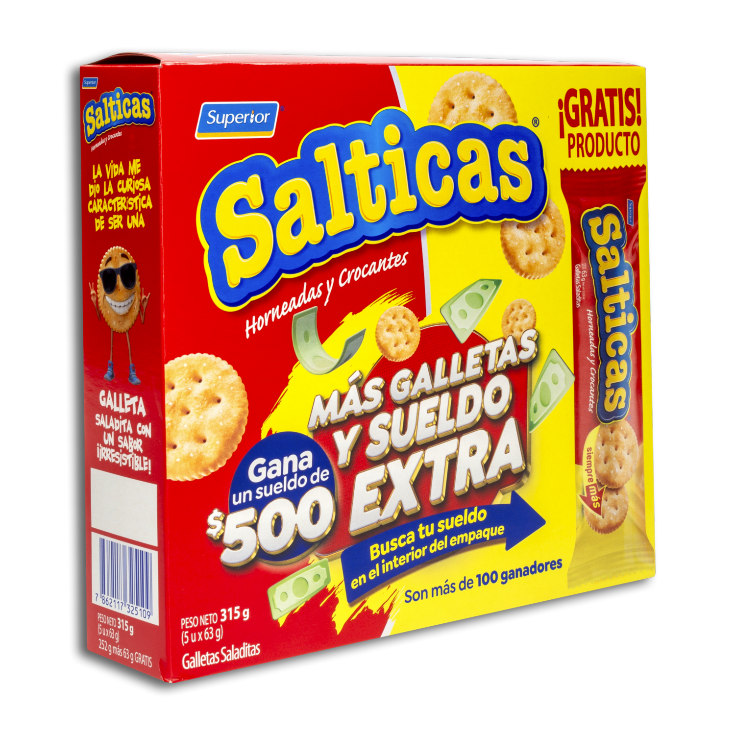 Galletas De Sal De Sal SALTICAS 315 G